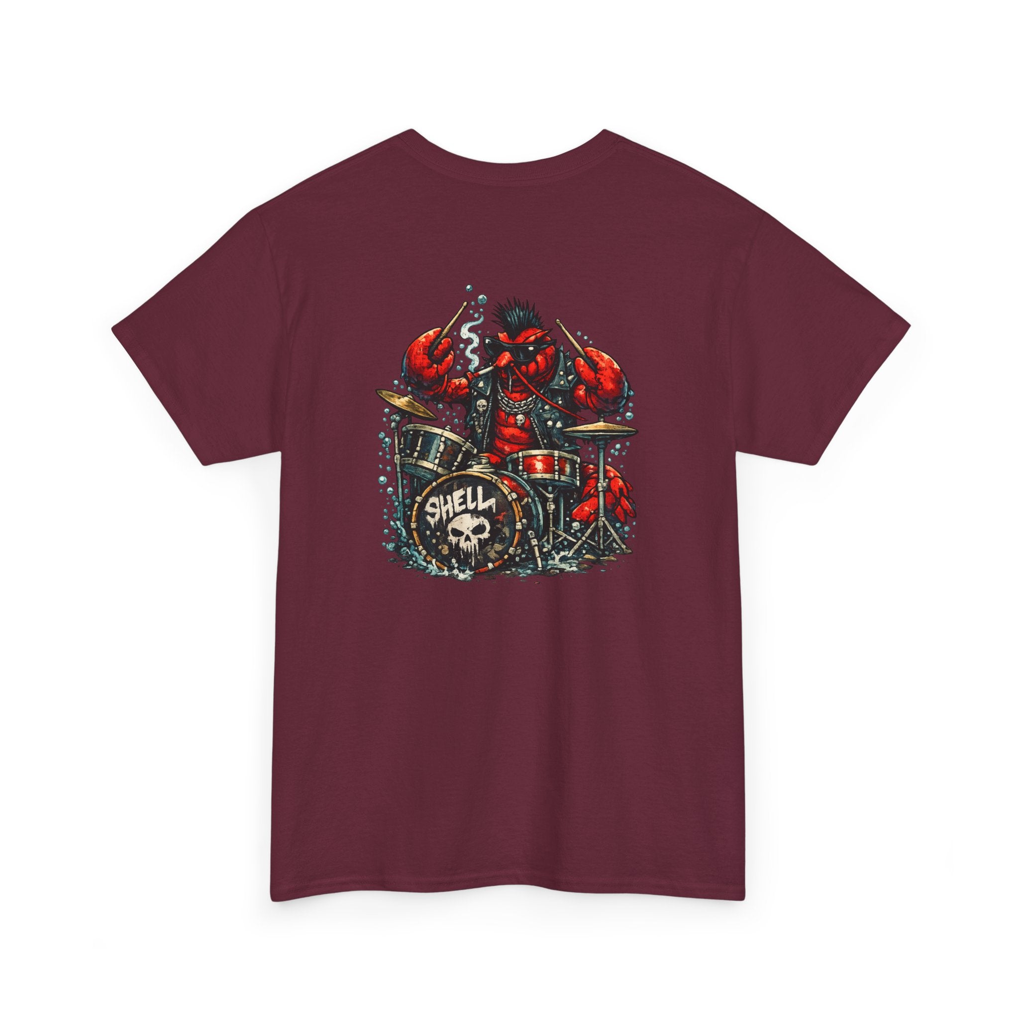 Lobster drums - "Made under pressure. Made below sea level." - Graphic T - Shirt