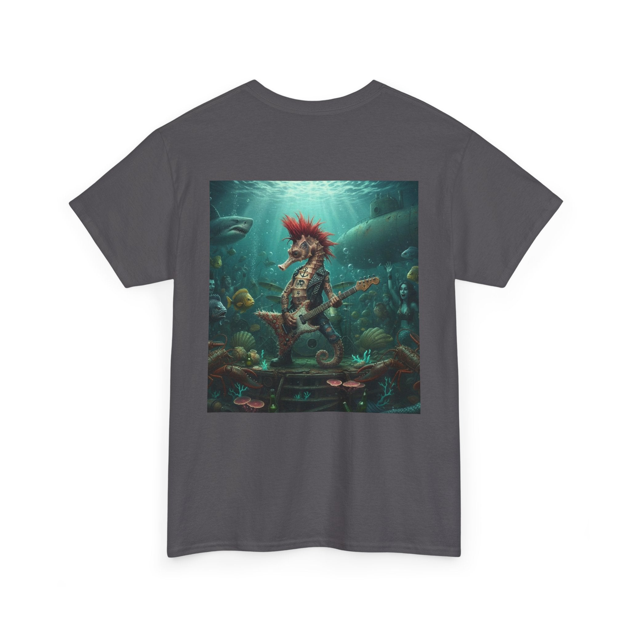 Rockstar Seahorse - Graphic T -Shirt