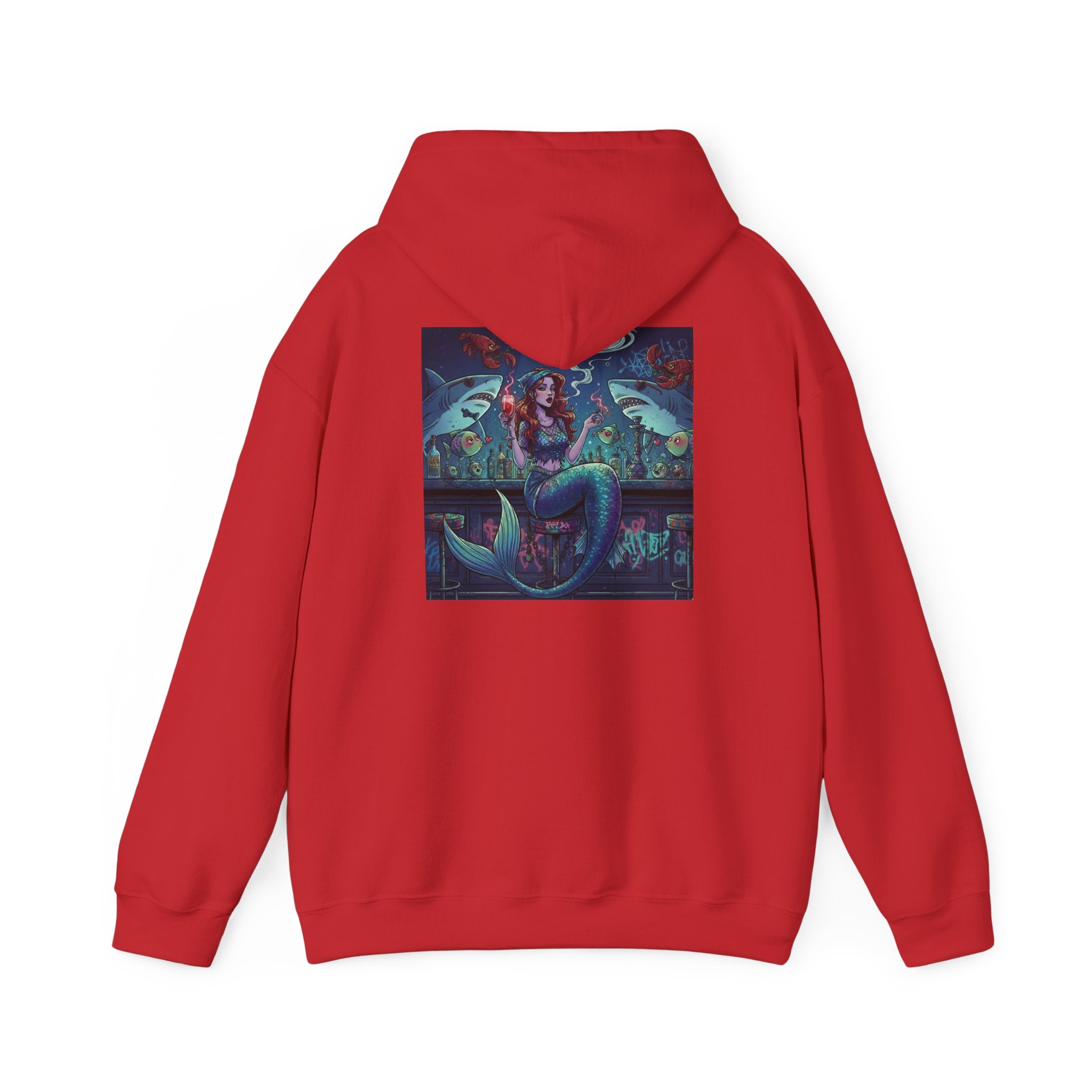 Mermaid at the bar - Graphic hoodie