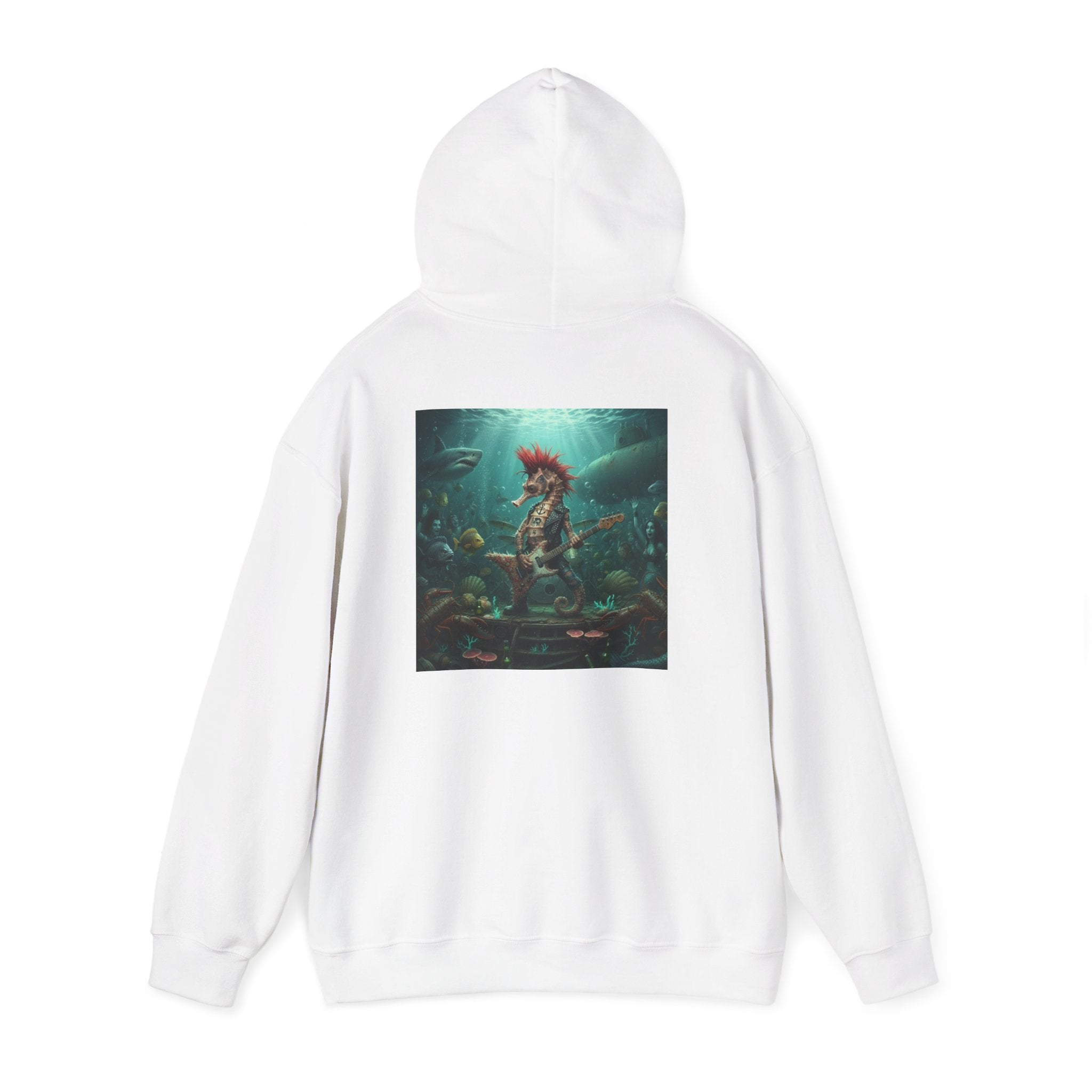 Rockstar Seahorse - Graphic Hoodie