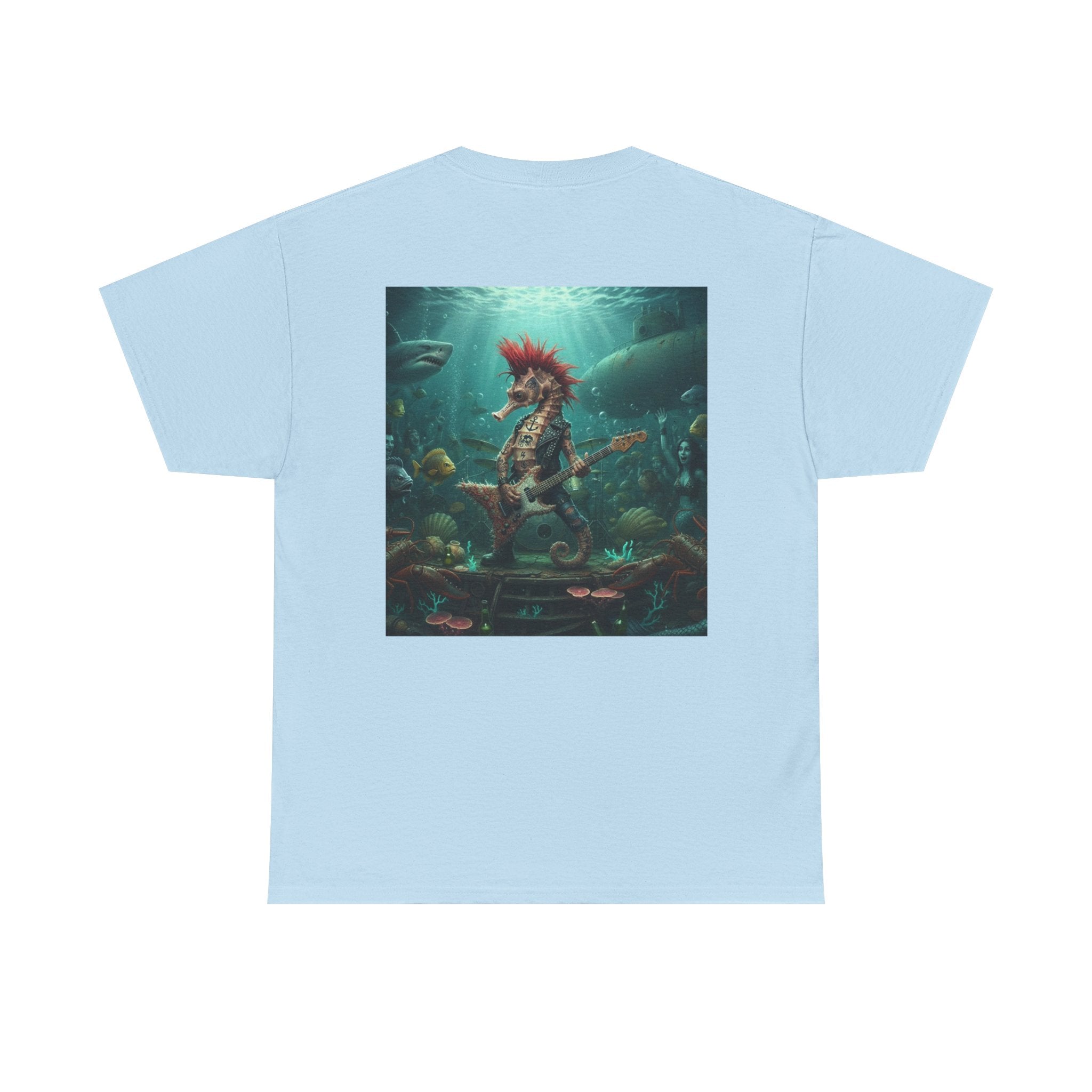 Rockstar Seahorse - Graphic T -Shirt