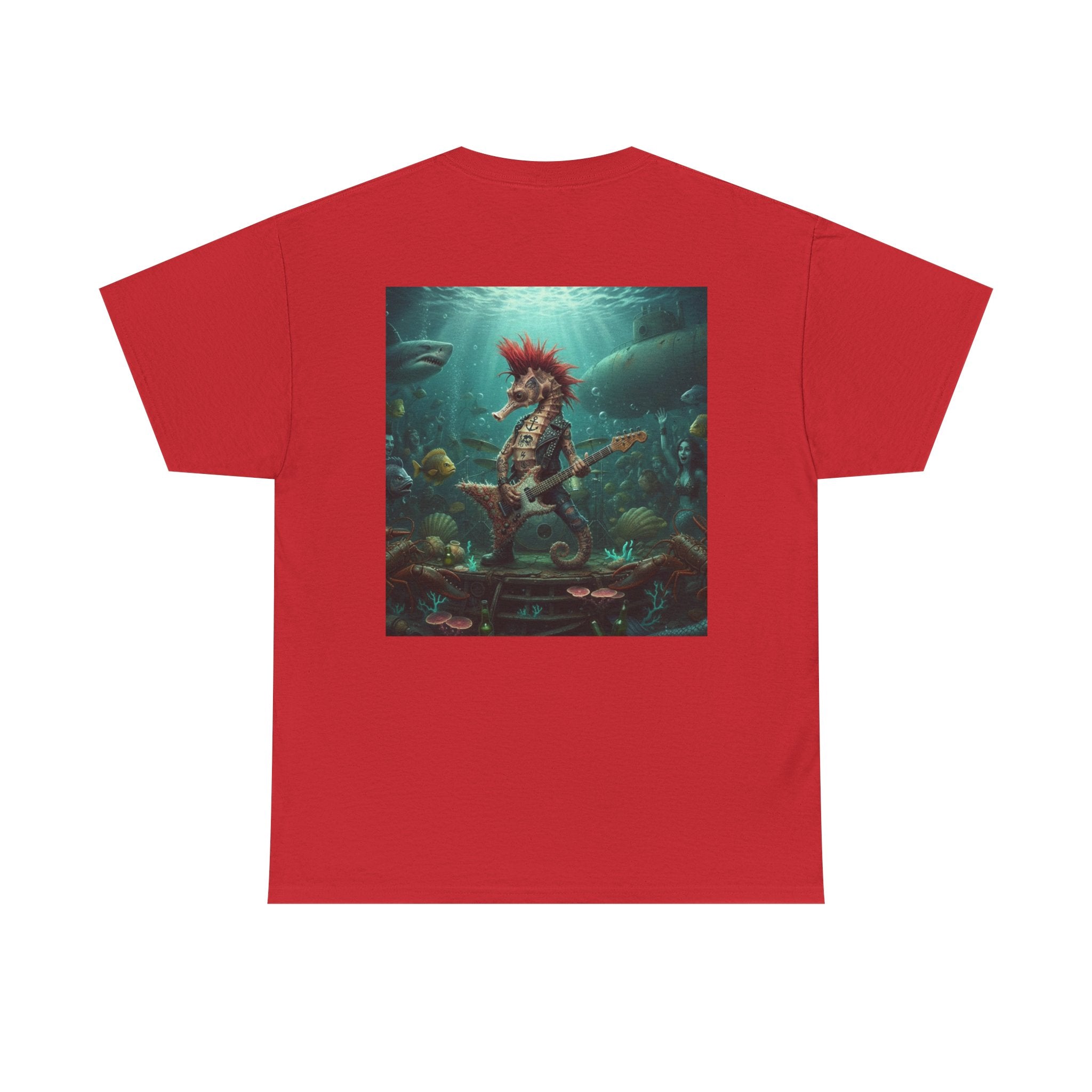 Rockstar Seahorse - Graphic T -Shirt
