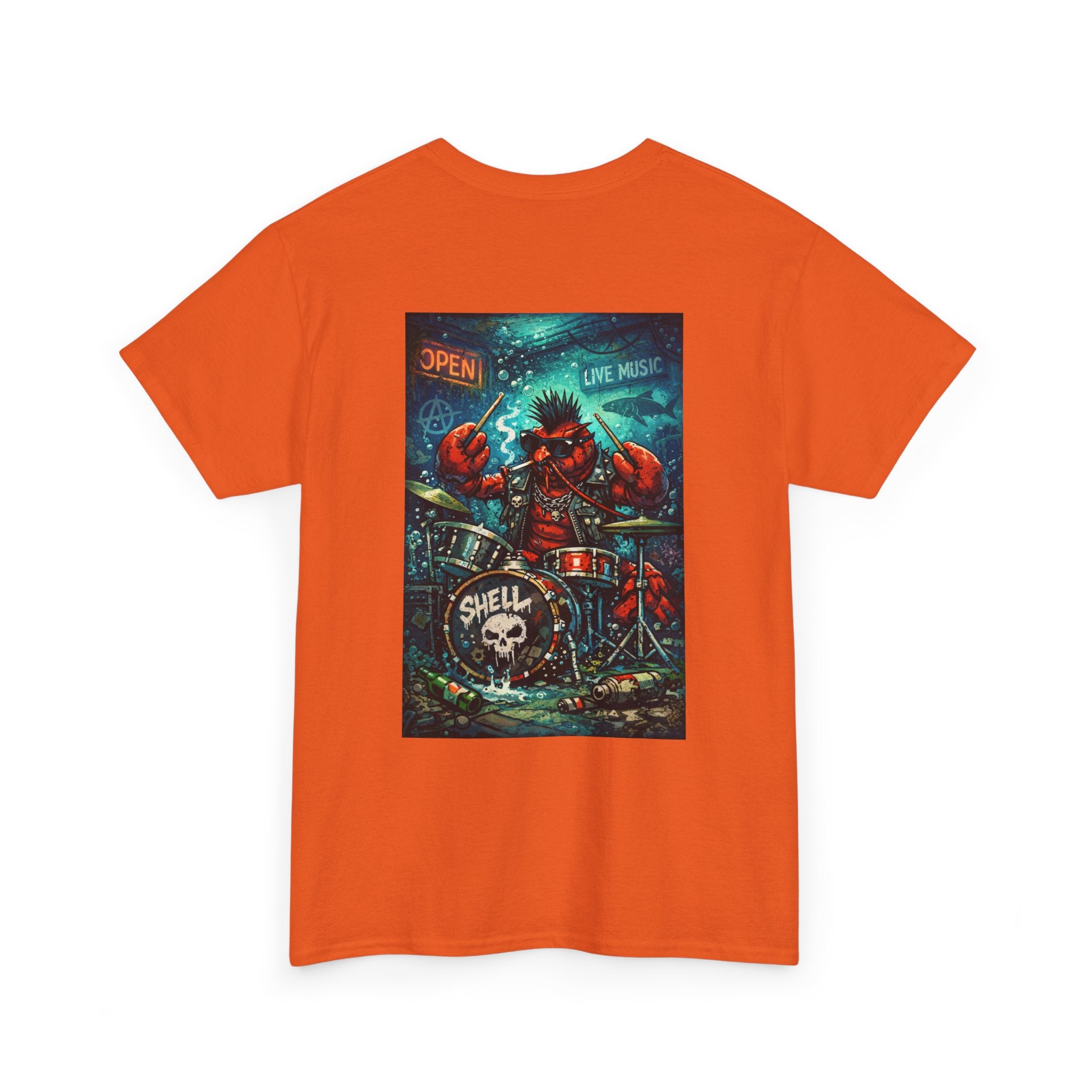 Drummer Lobstar  - Graphic T-Shirt