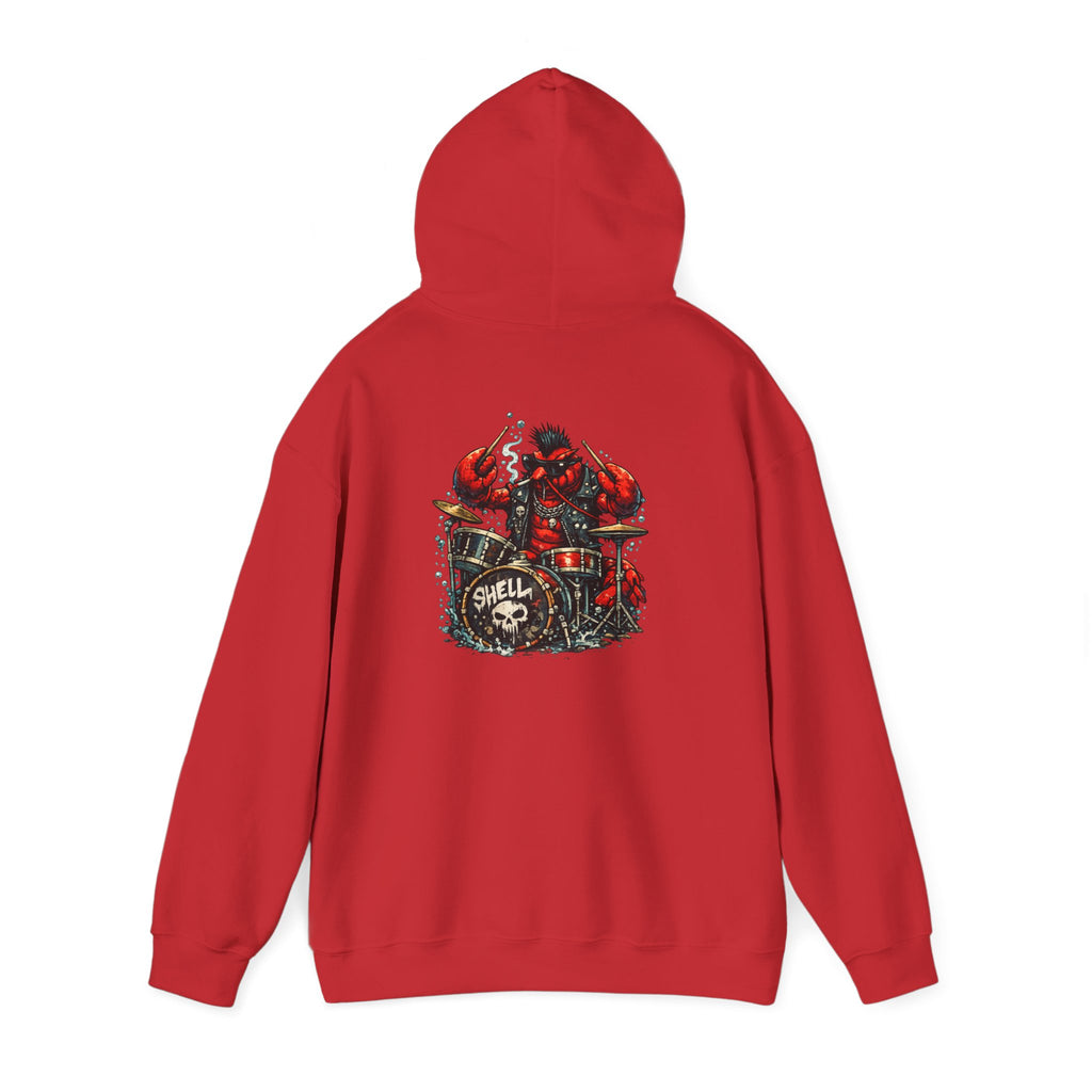 Lobster drums - "Made under pressure. Made below sea level." - Graphic Hoodie
