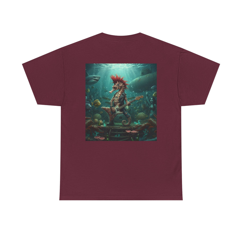 Rockstar Seahorse - Graphic T -Shirt