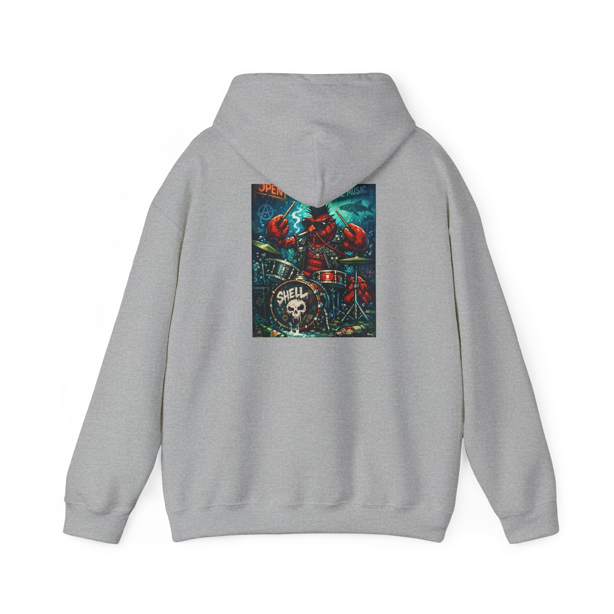 Drummer Lobstar - Graphic Hoodie