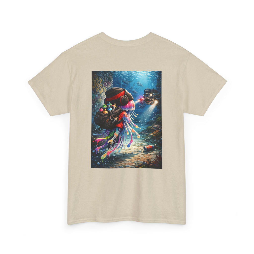 Graffiti Jellyfish - Graphic T-Shirt