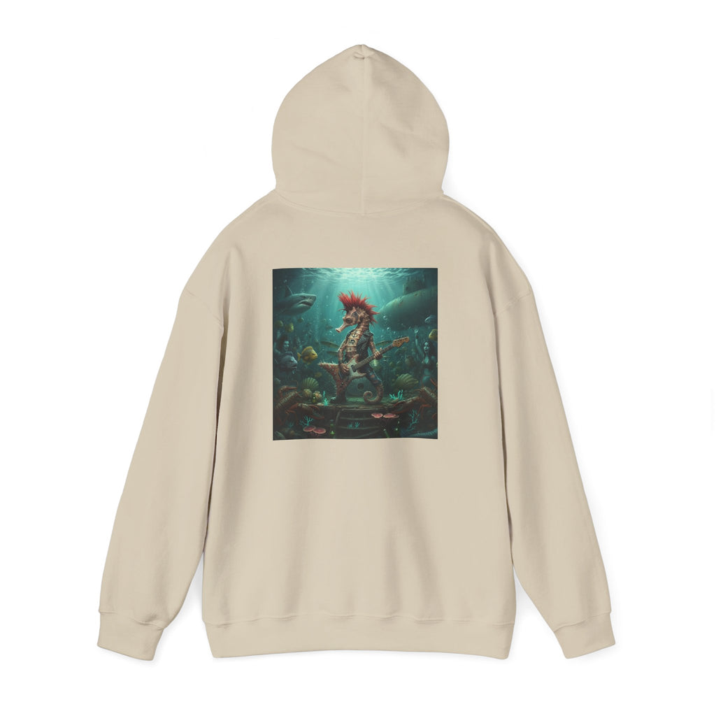 Rockstar Seahorse - Graphic Hoodie
