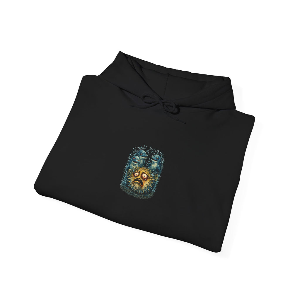 Pass the Puffer - Pufferfish Dolphin Graphic Hoodie