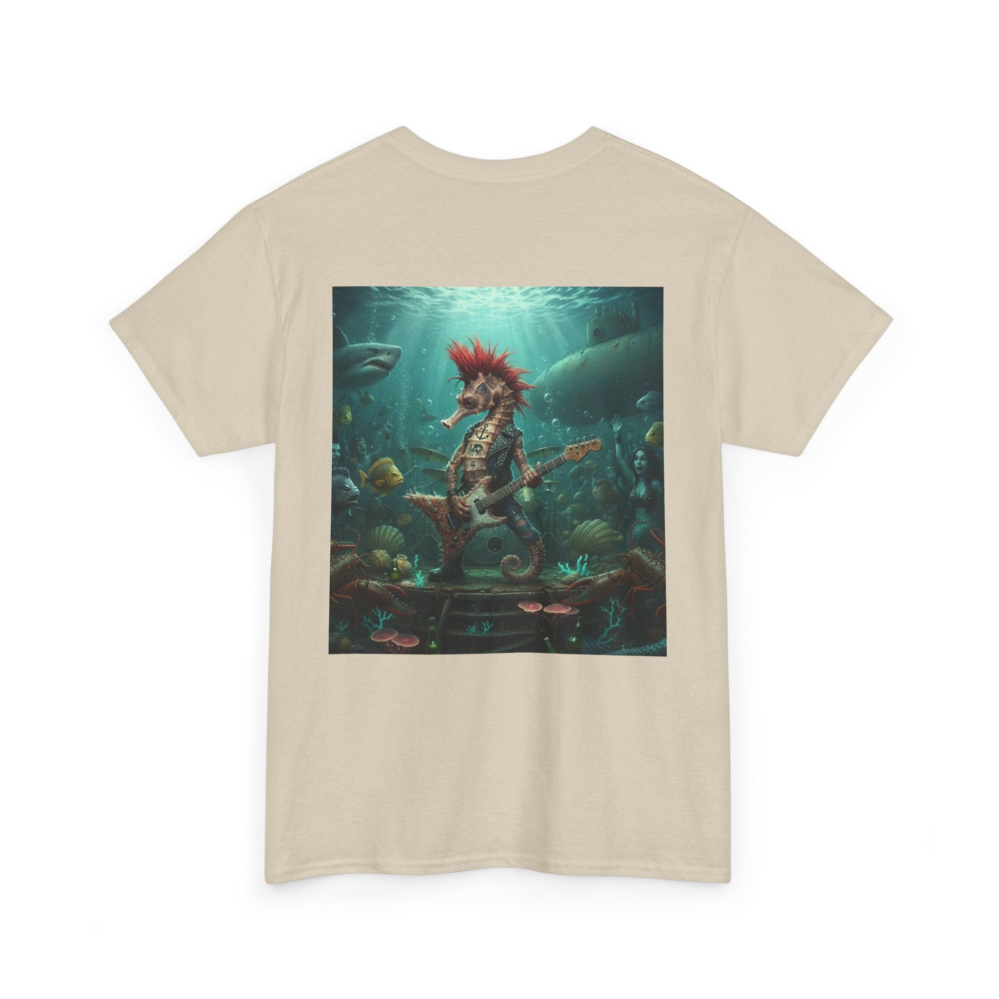 Rockstar Seahorse - Graphic T -Shirt