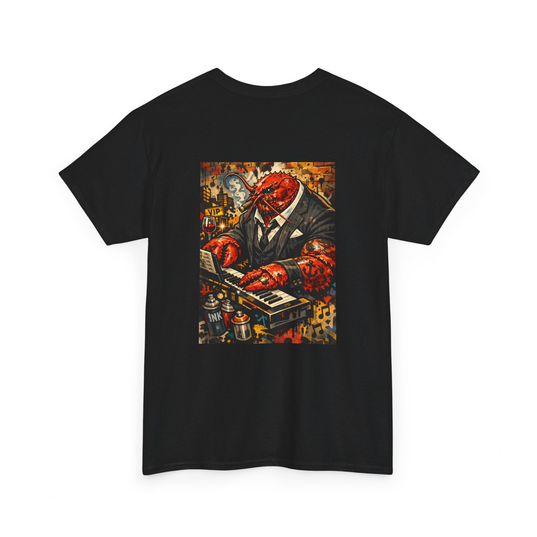 Lobster plays piano too - Graphic T-Shirt