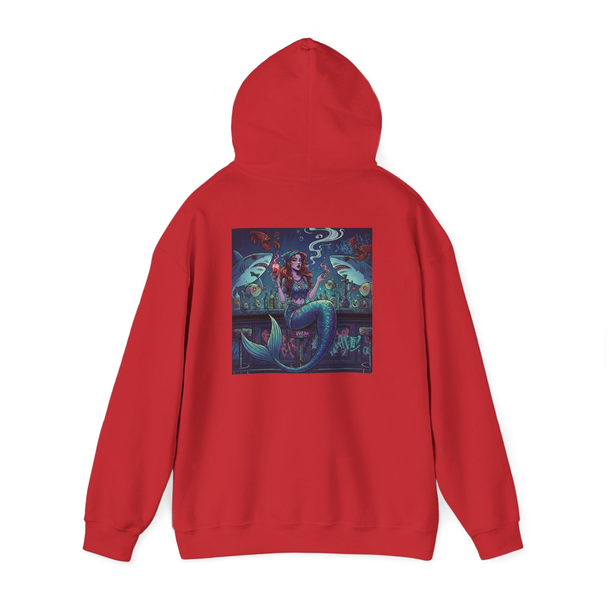 Mermaid at the bar - Graphic hoodie