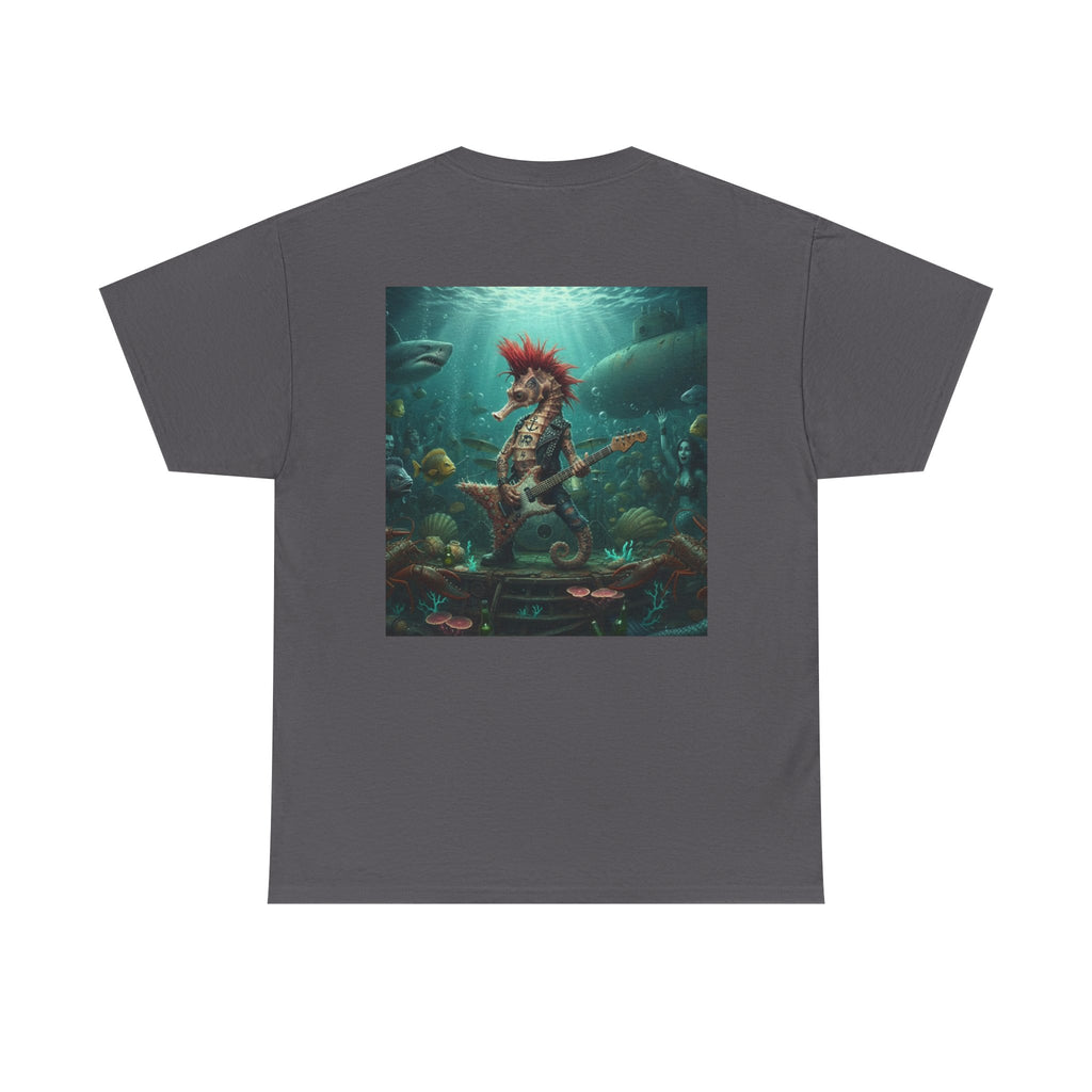 Rockstar Seahorse - Graphic T -Shirt