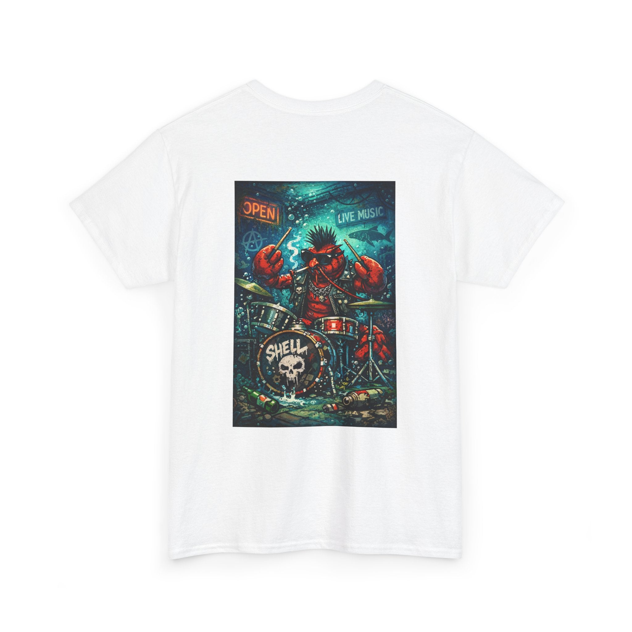 Drummer Lobstar  - Graphic T-Shirt