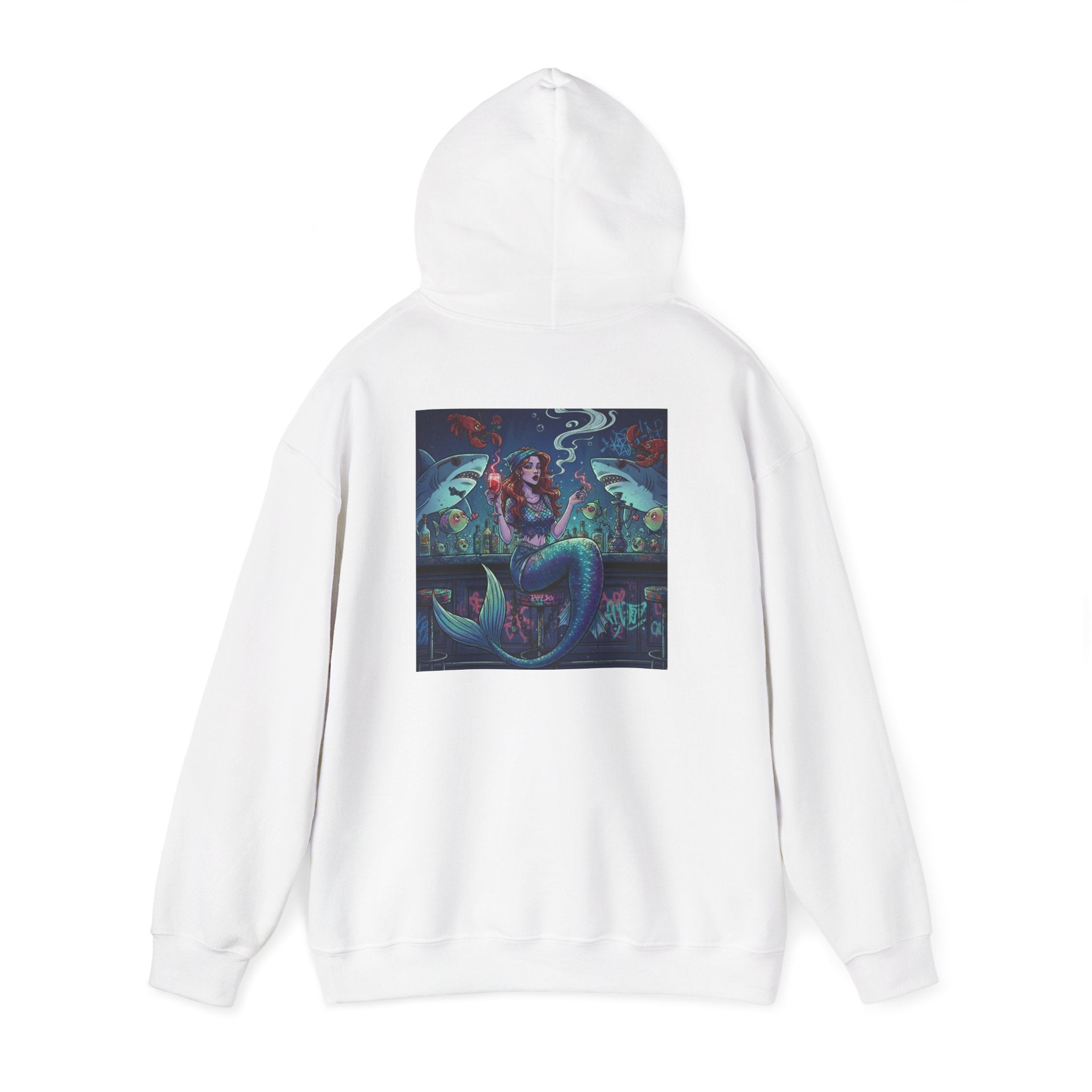Mermaid at the bar - Graphic hoodie