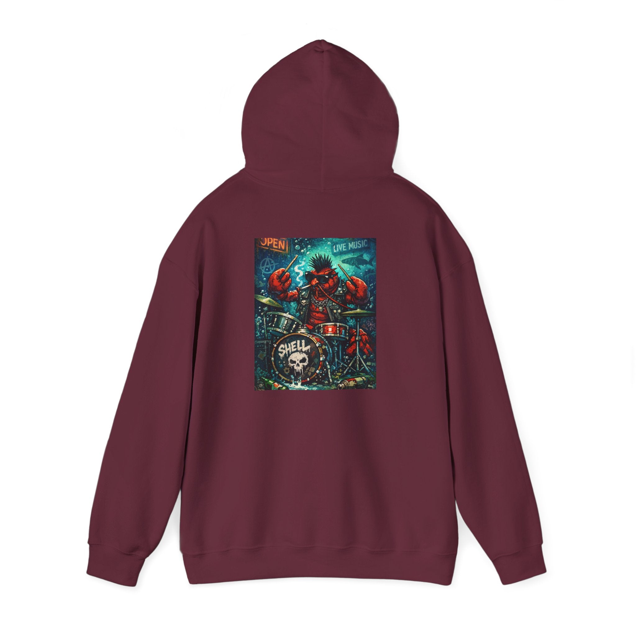 Drummer Lobstar - Graphic Hoodie