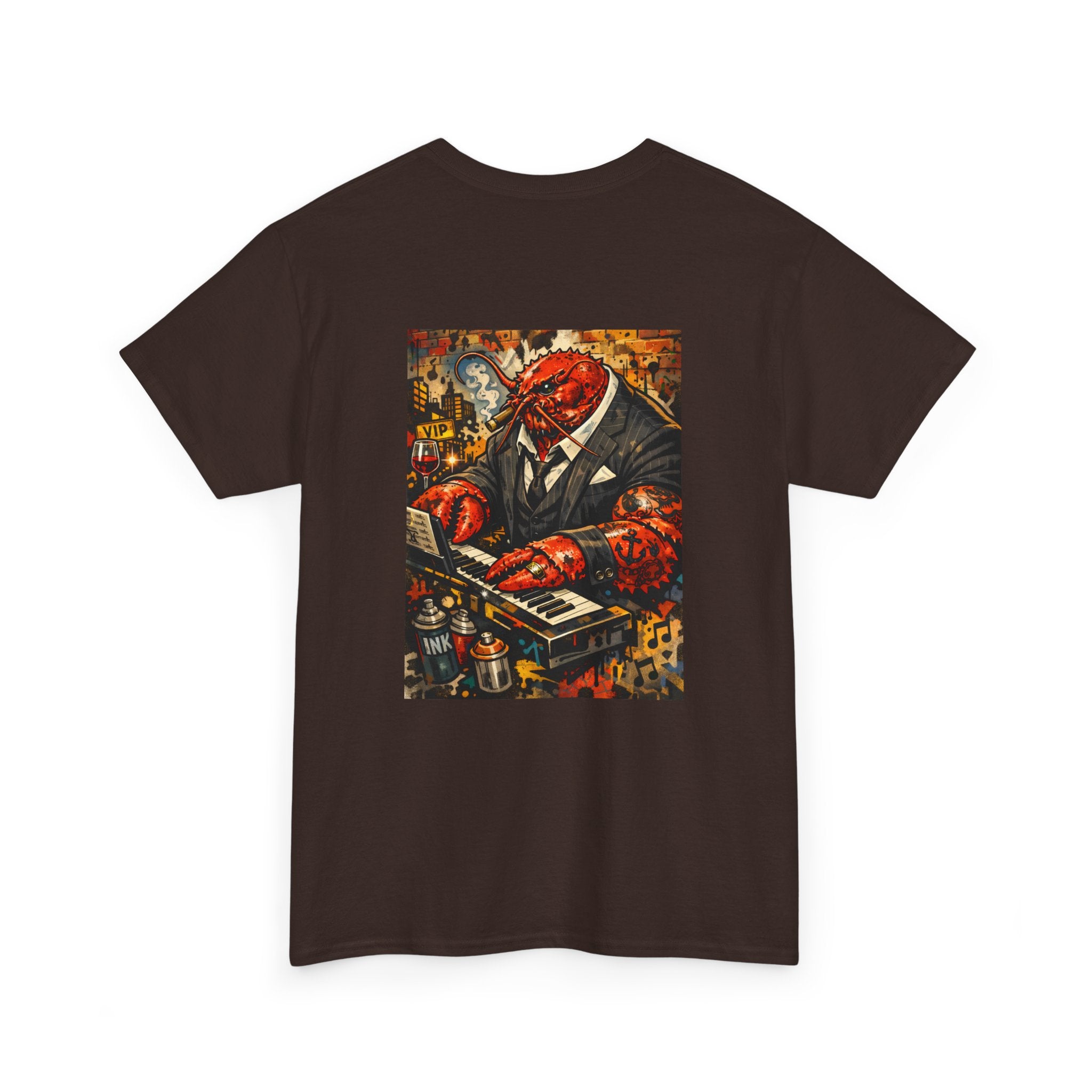 Lobster plays piano too - Graphic T-Shirt