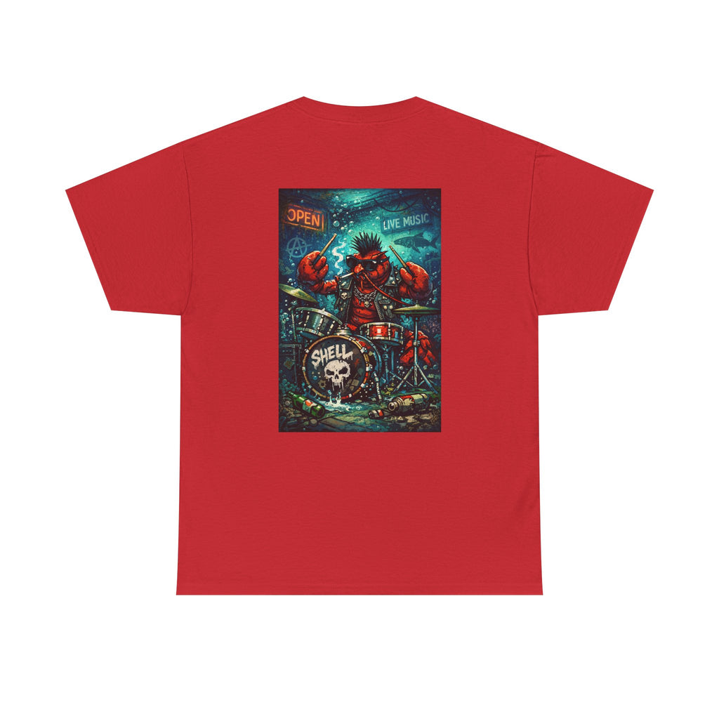 Drummer Lobstar  - Graphic T-Shirt
