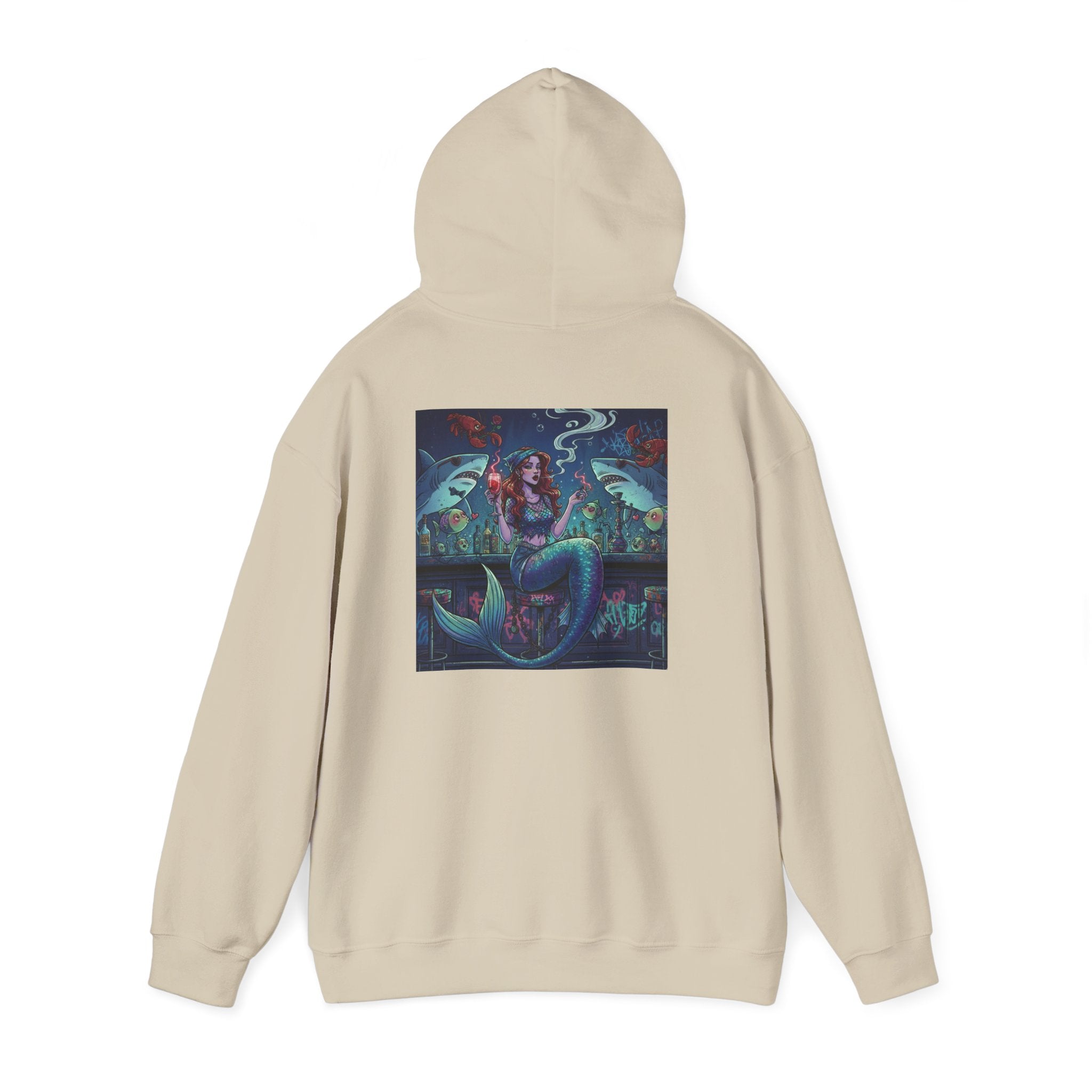 Mermaid at the bar - Graphic hoodie