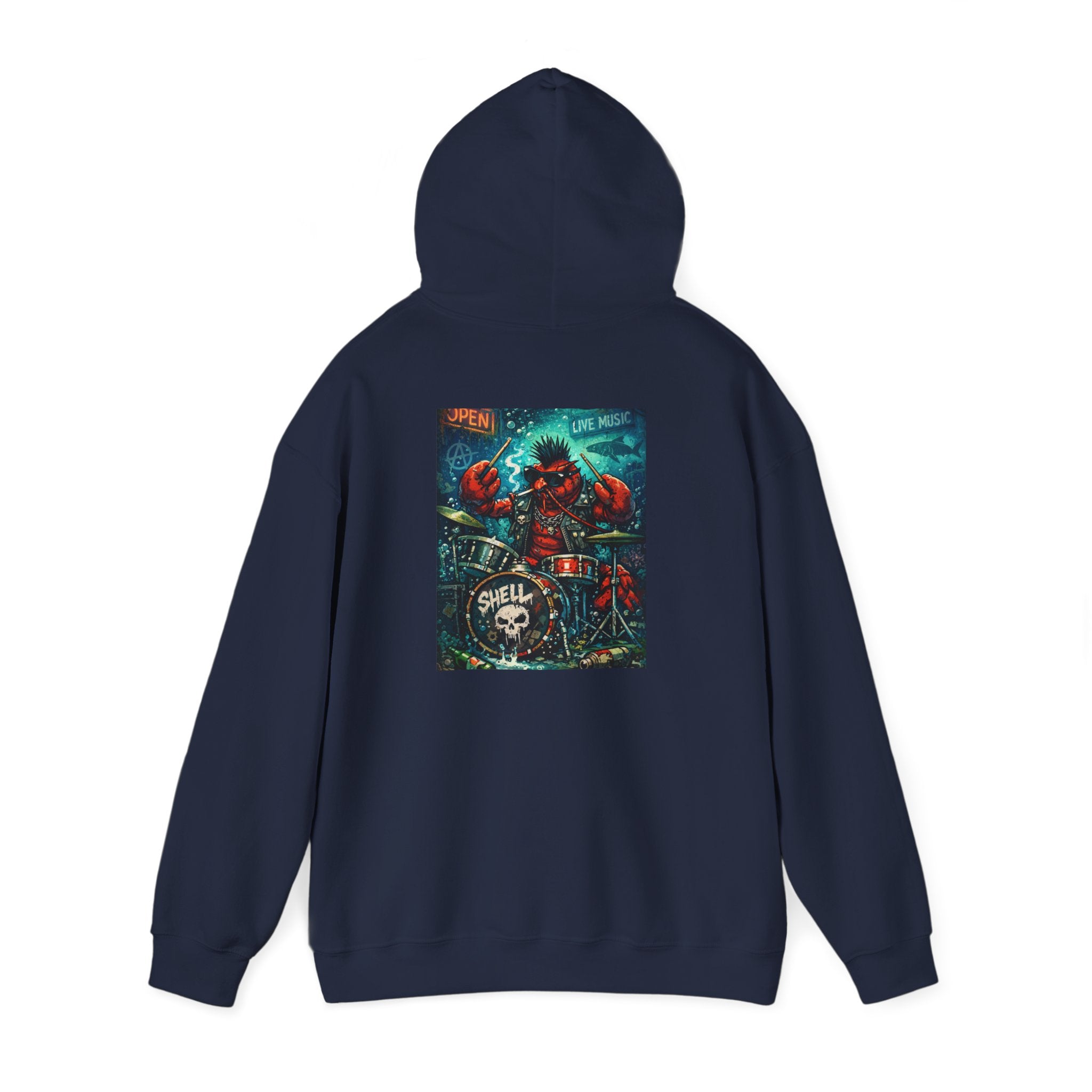 Drummer Lobstar - Graphic Hoodie
