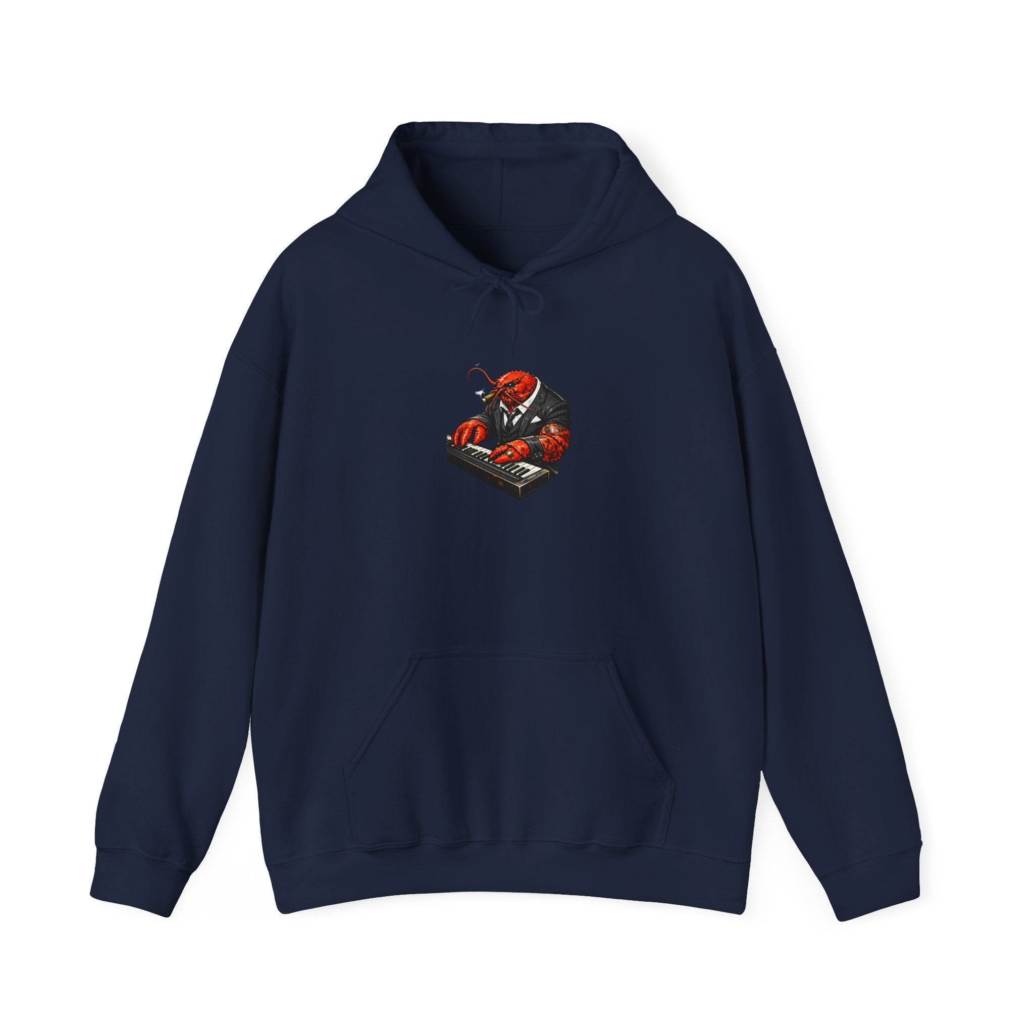 Lobster plays piano too - Graphic Hoodie