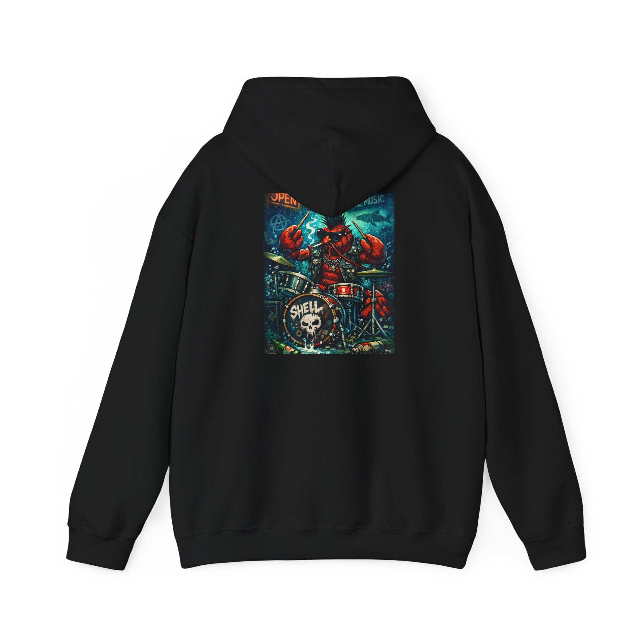 Drummer Lobstar - Graphic Hoodie