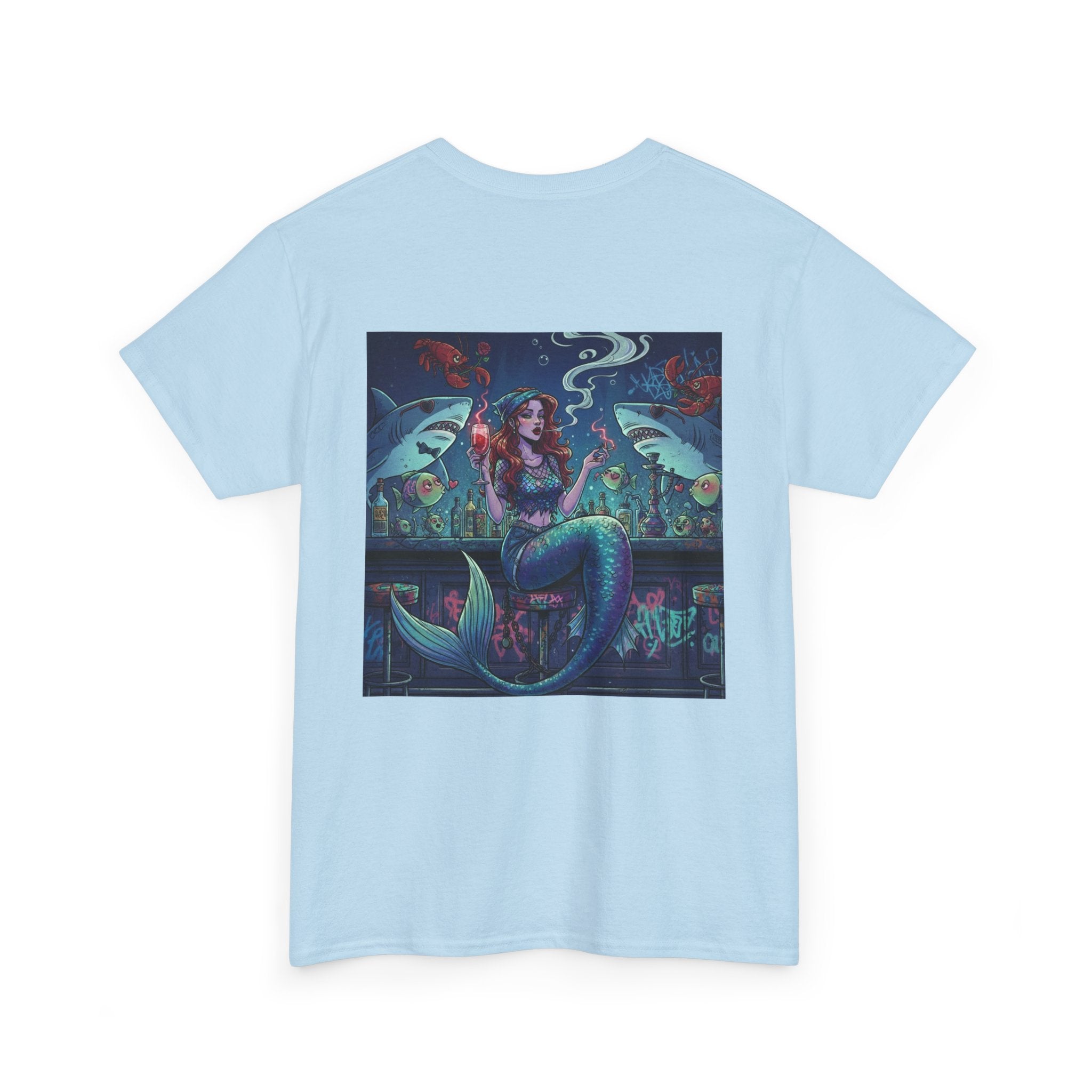Mermaid at the Bar - Graphic T-Shirt