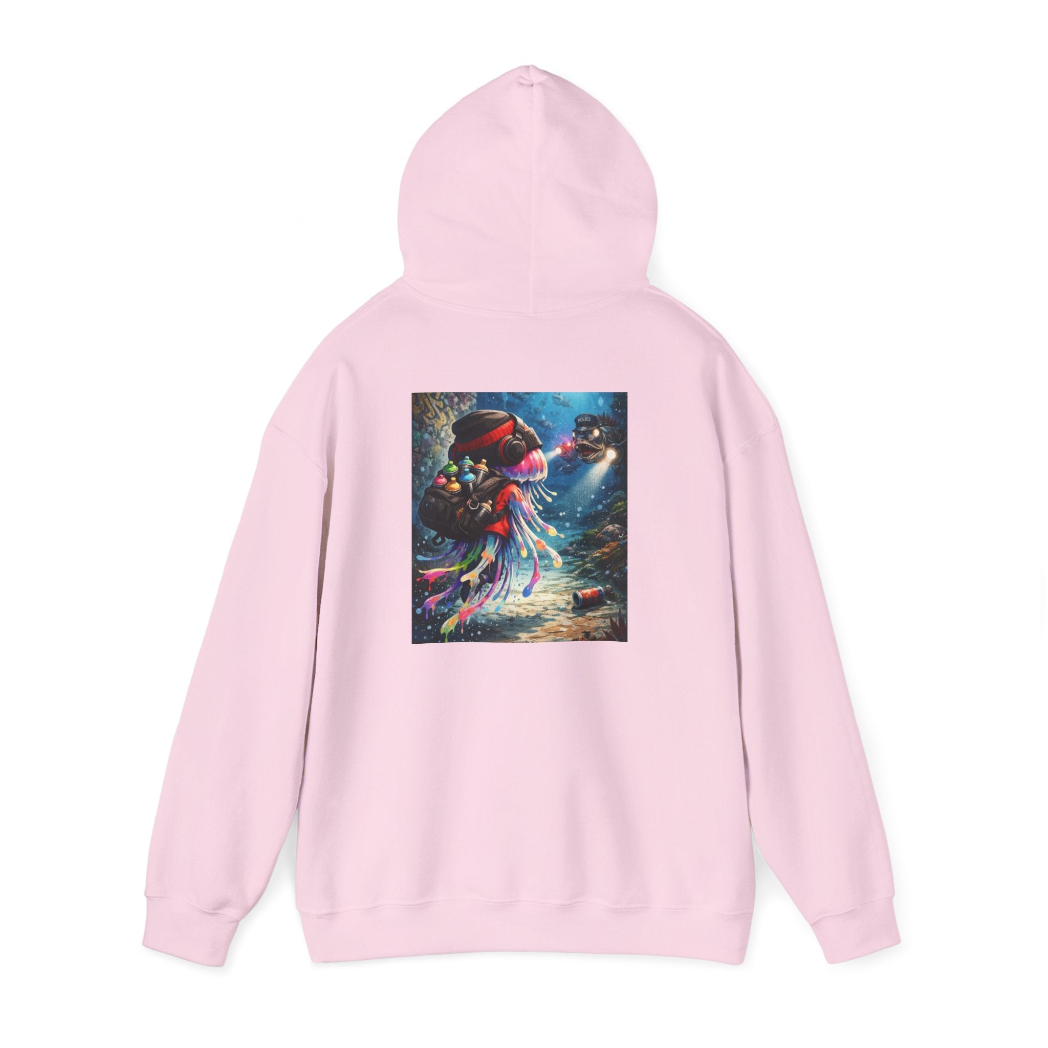 Graffiti Jellyfish - Graphic Hoodie