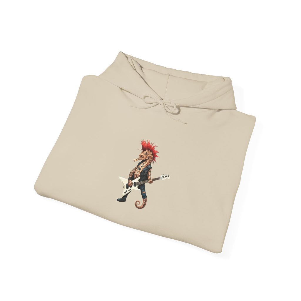 Rockstar Seahorse - Graphic Hoodie
