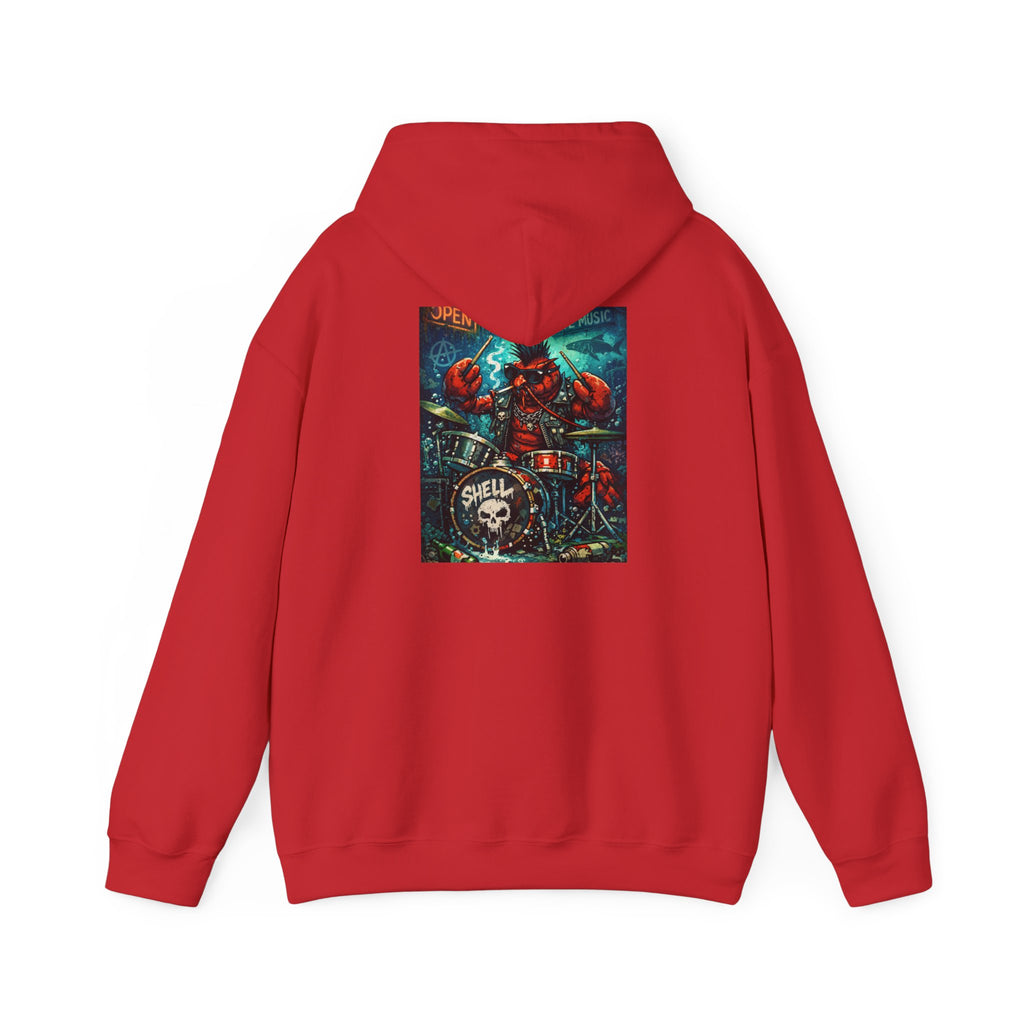Drummer Lobstar - Graphic Hoodie