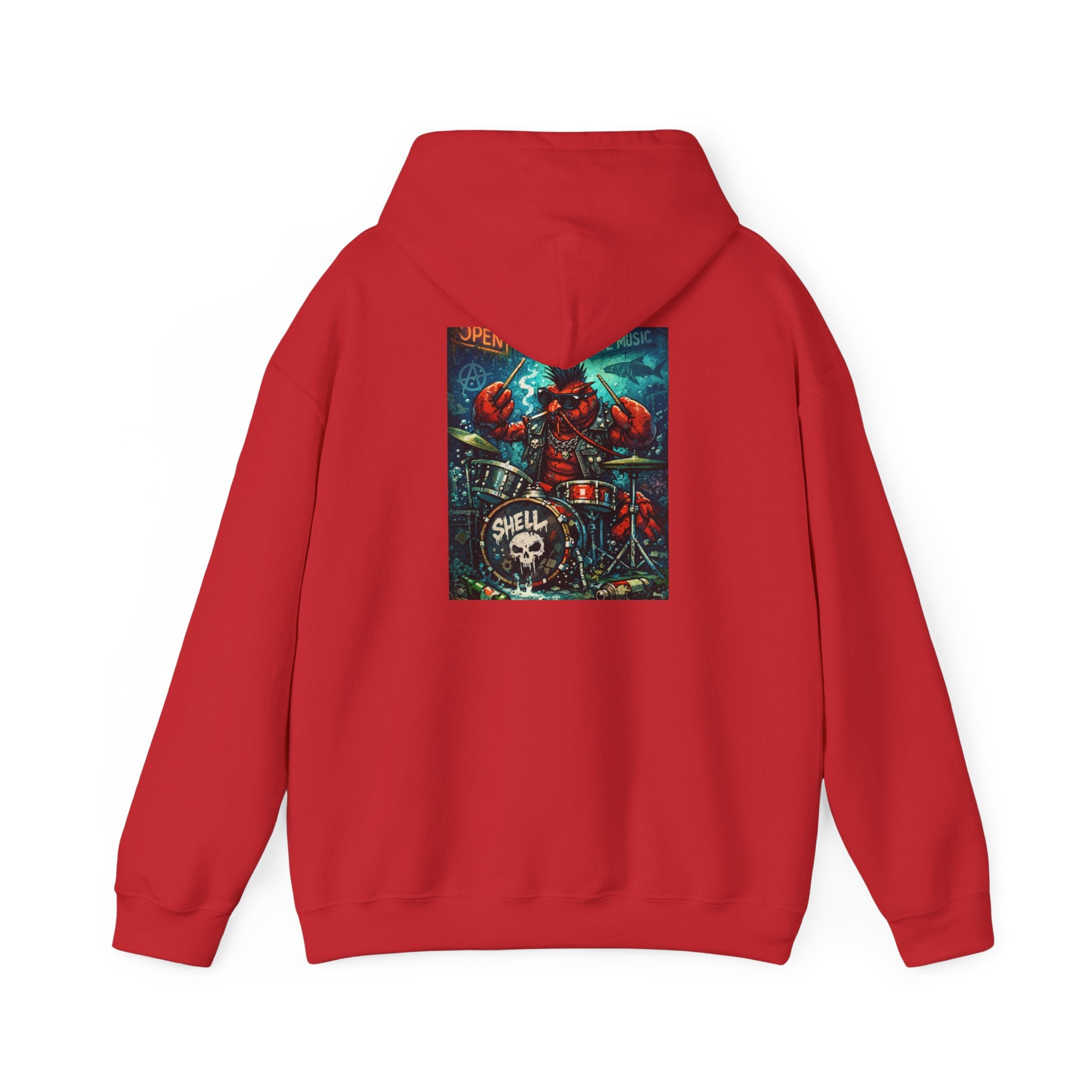 Drummer Lobstar - Graphic Hoodie