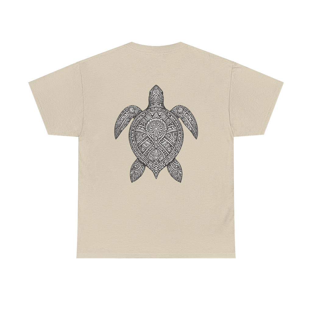 Mandala Turtle - "Let the tide decide" - Graphic T-Shirt