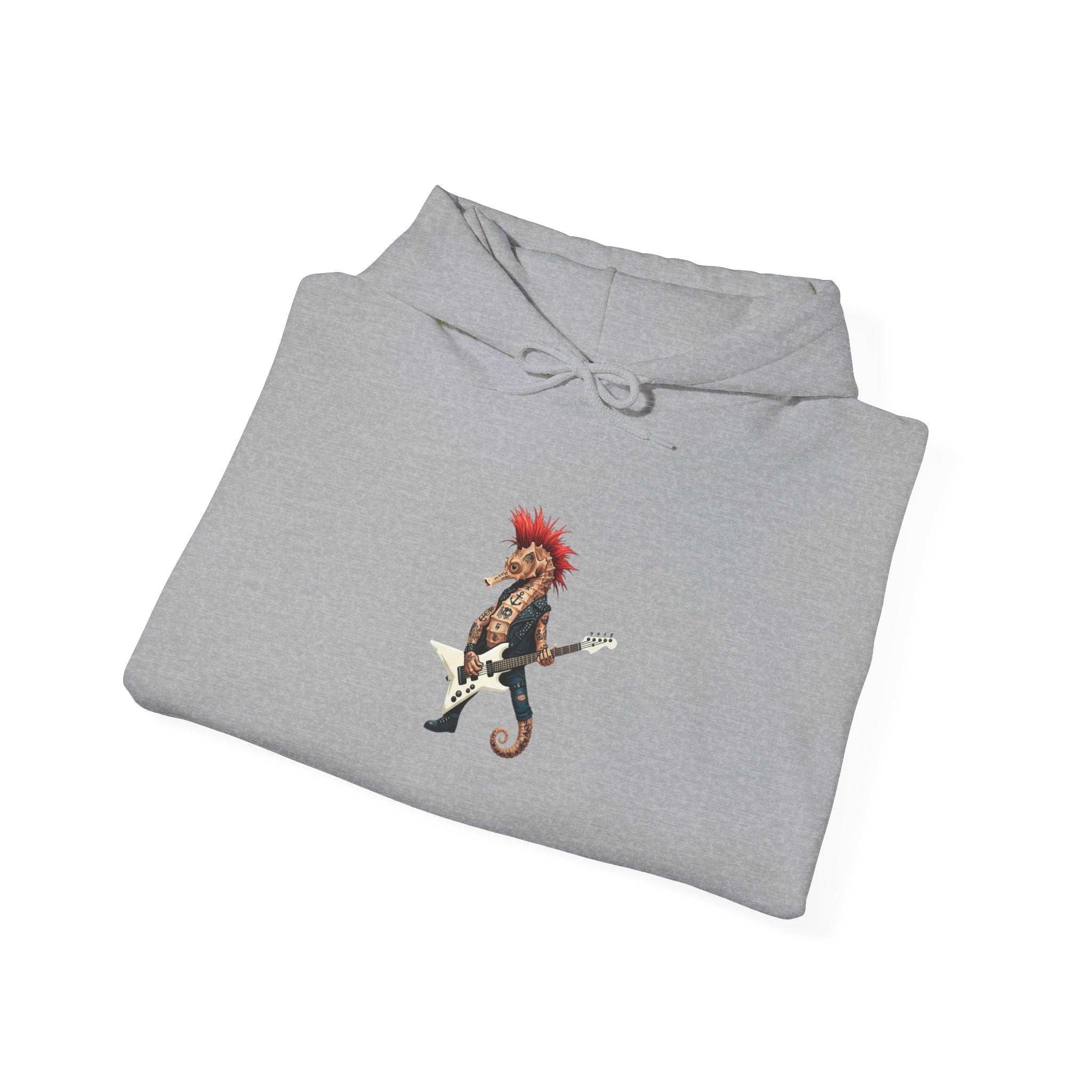 Rockstar Seahorse - Graphic Hoodie
