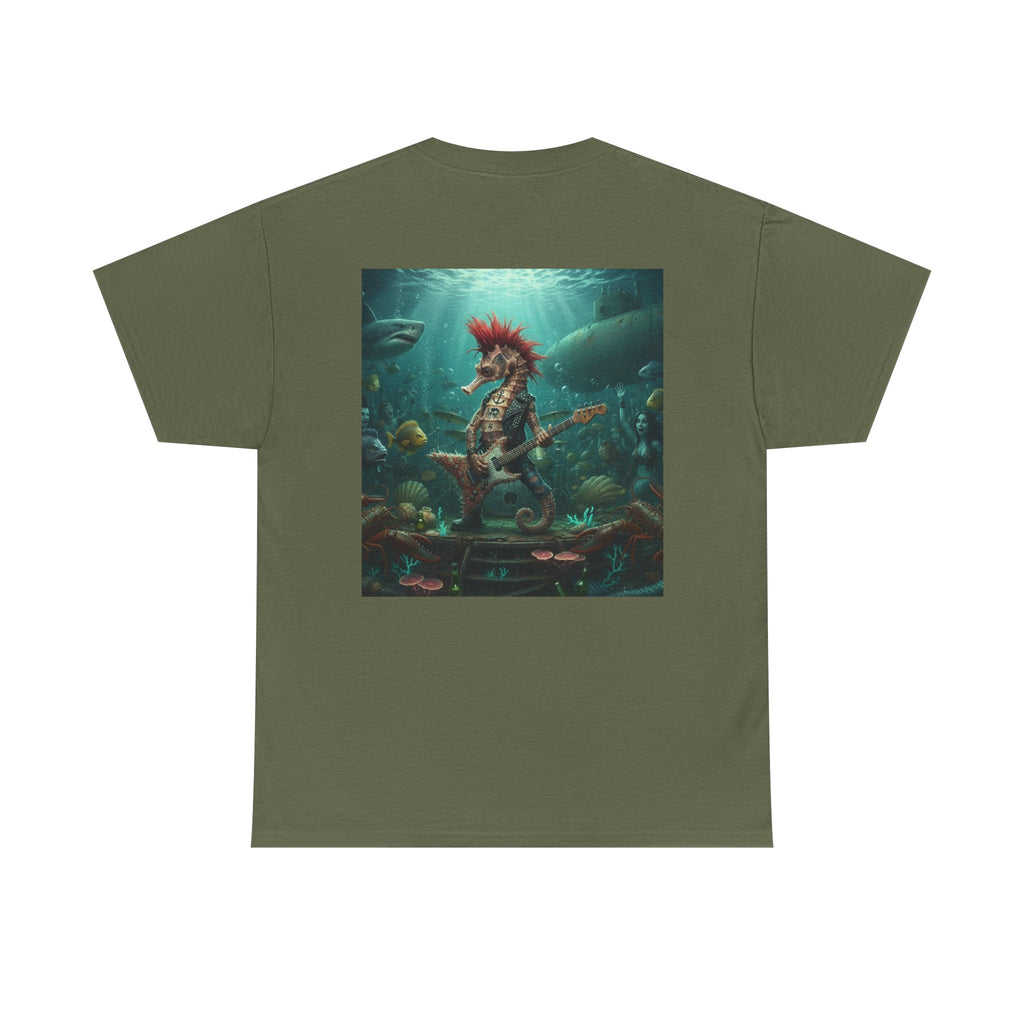 Rockstar Seahorse - Graphic T -Shirt
