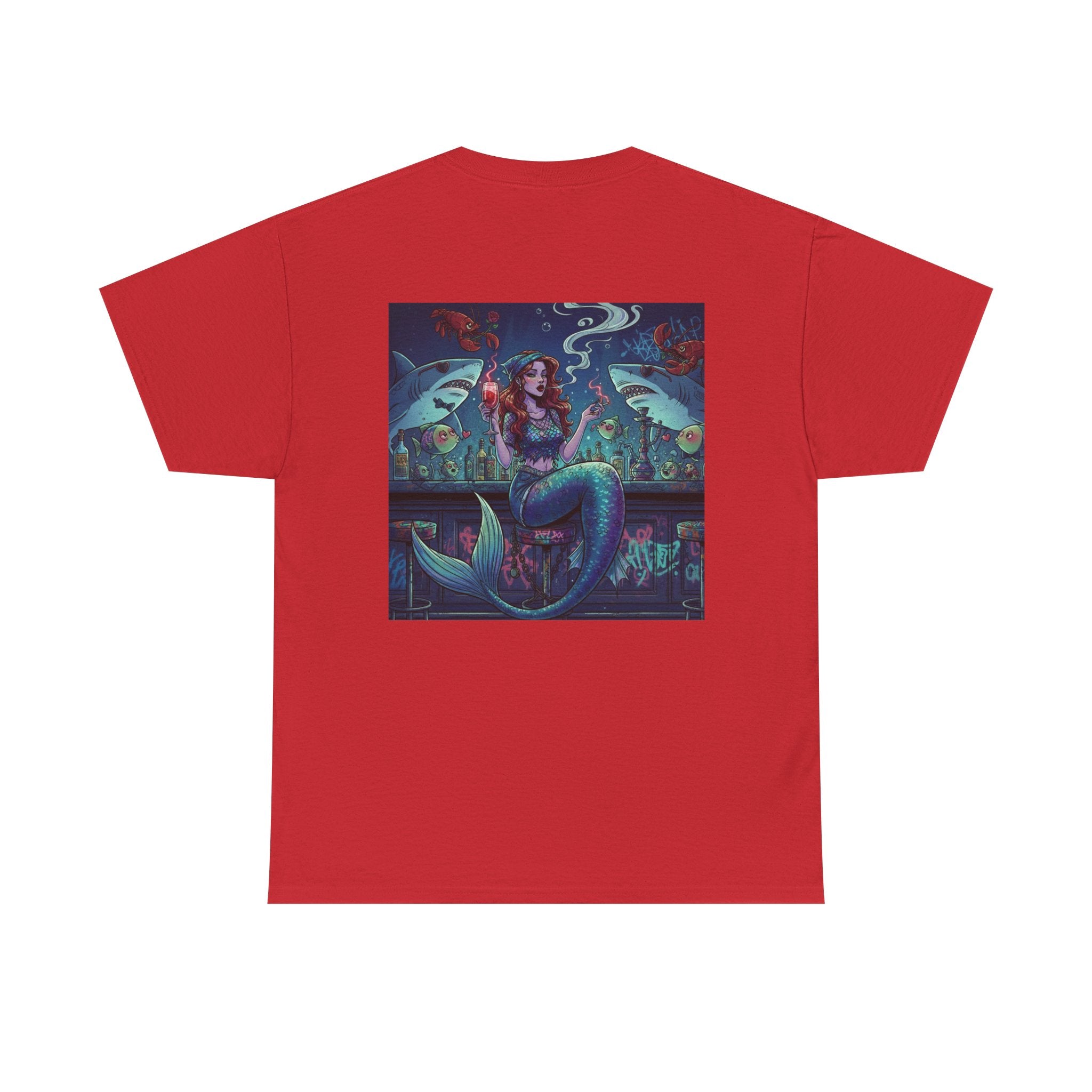 Mermaid at the Bar - Graphic T-Shirt