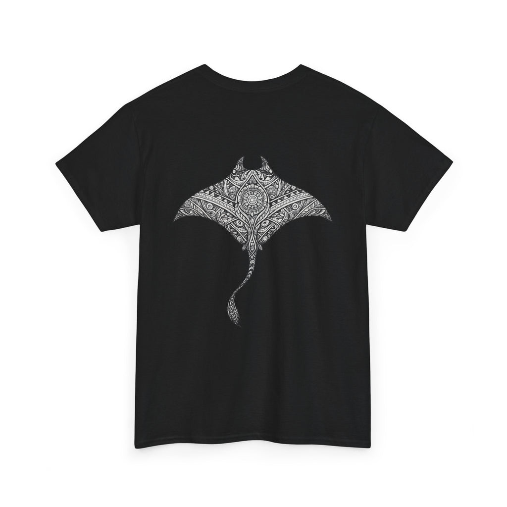 Manta Ray Mandala - "Let the Tide decide" - Graphic T Shirt