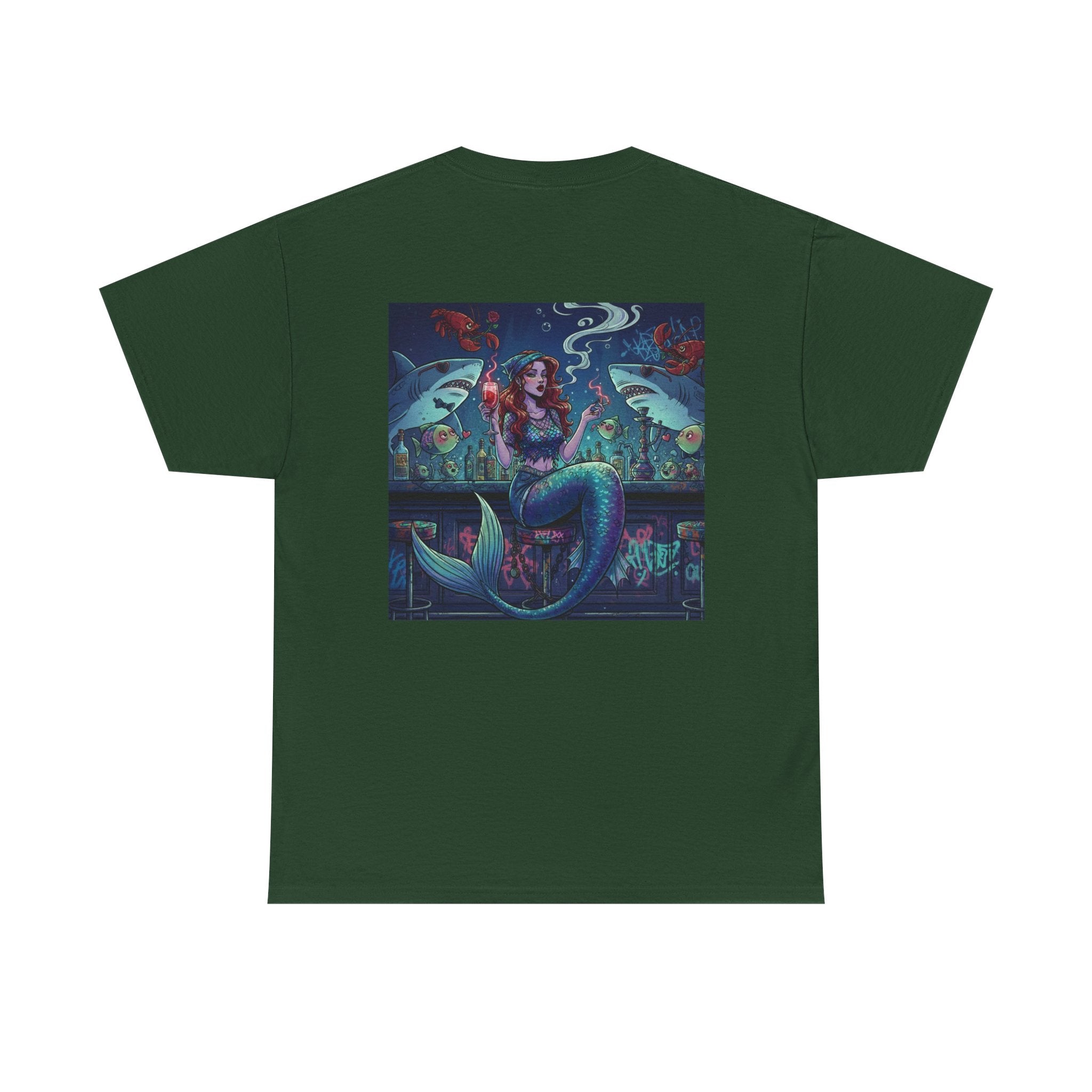 Mermaid at the Bar - Graphic T-Shirt