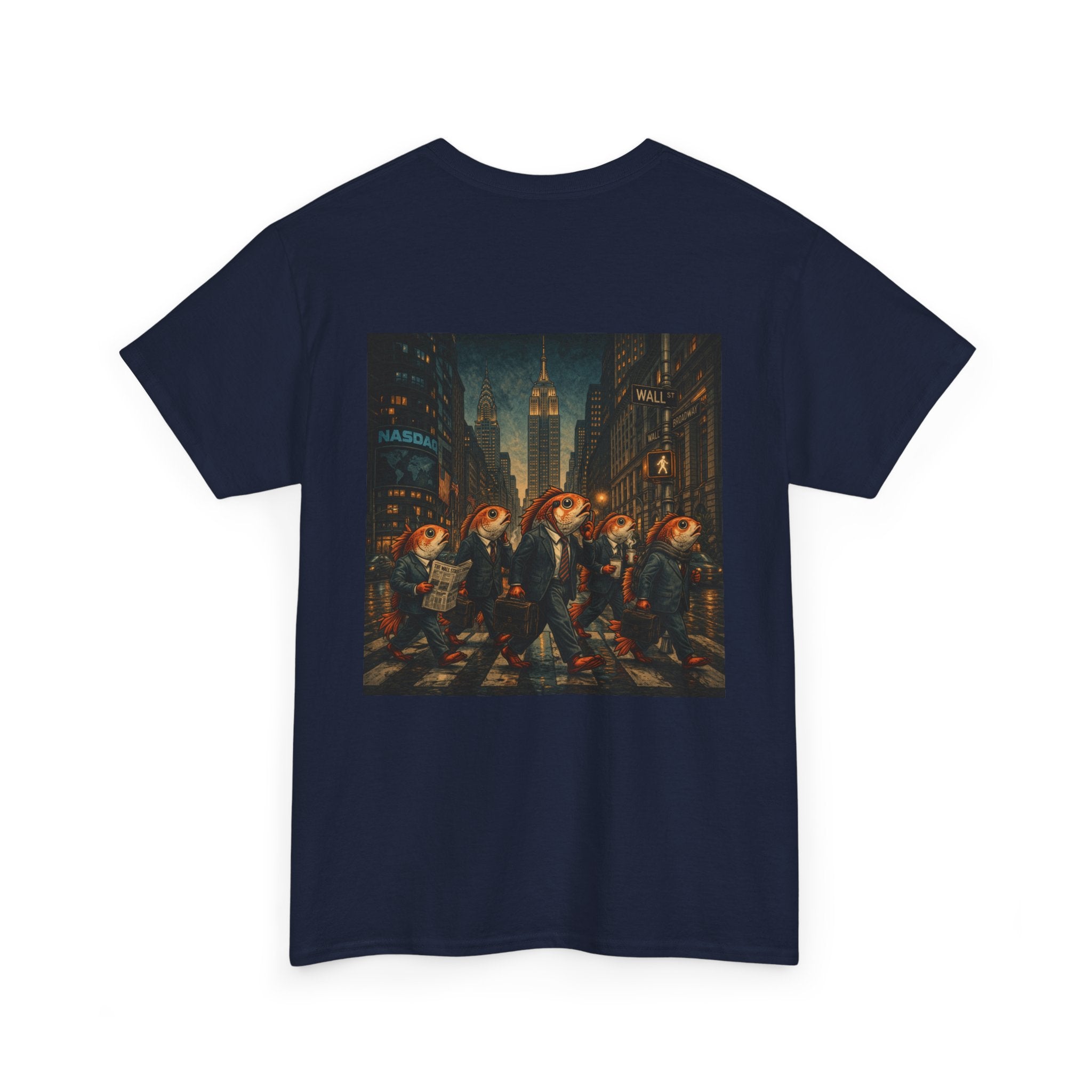Fish in NYC Graphic T Shirt