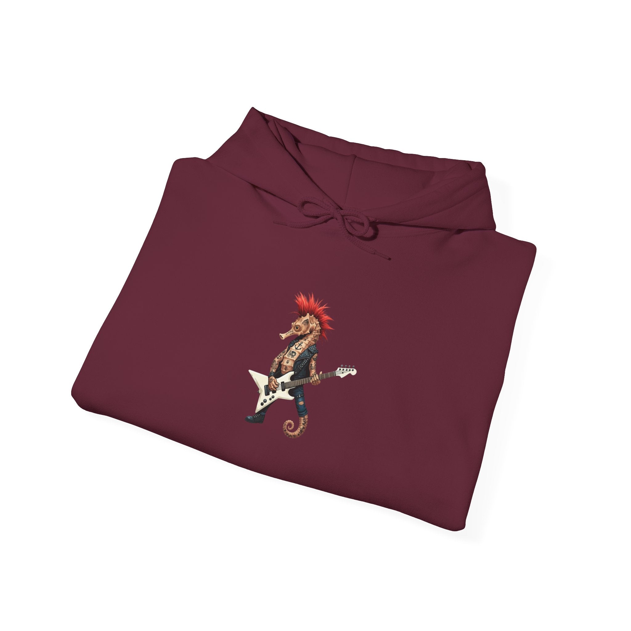 Rockstar Seahorse - Graphic Hoodie