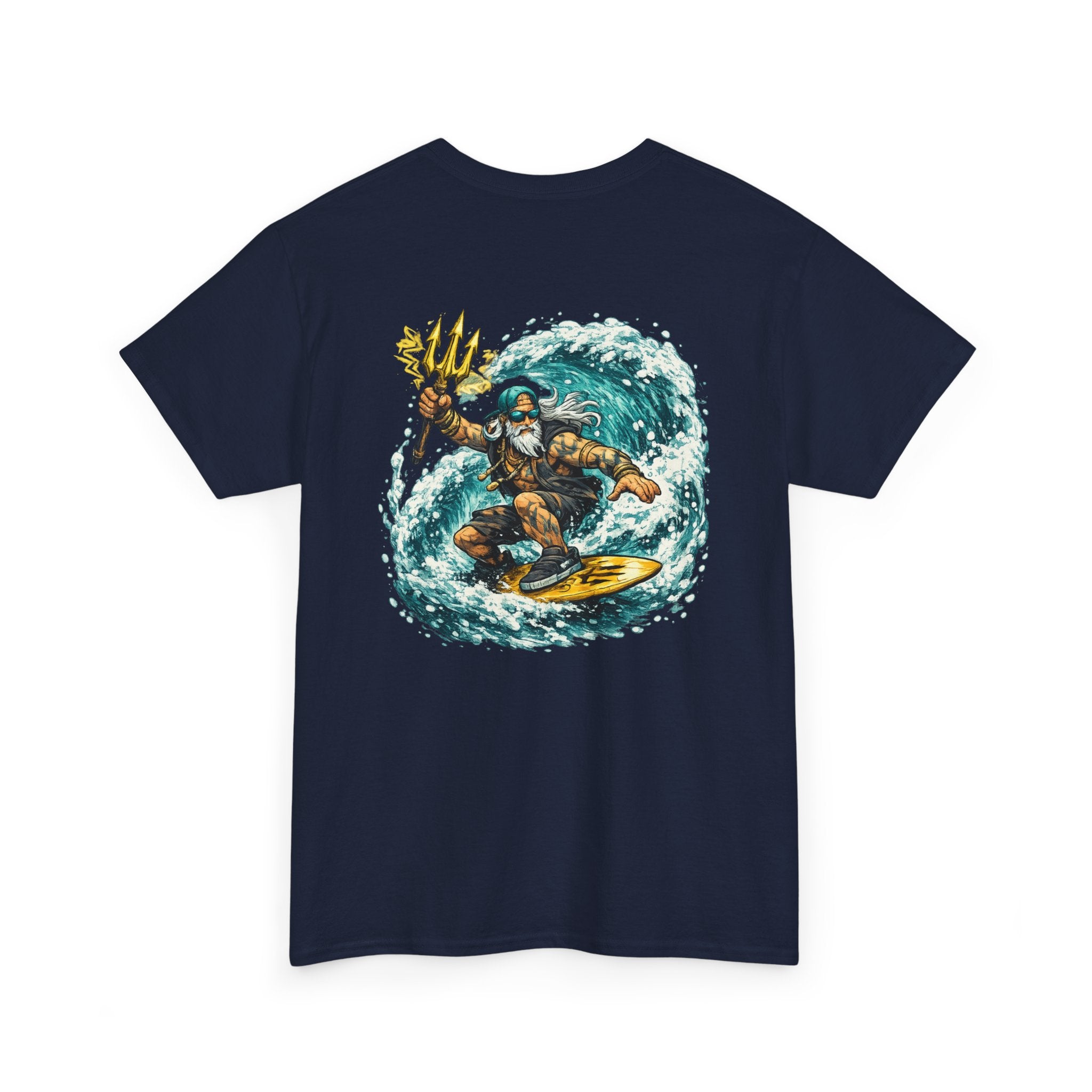 Poseidon Surfs - "Made under pressure. Made below sea level" - Graphic T-Shirt
