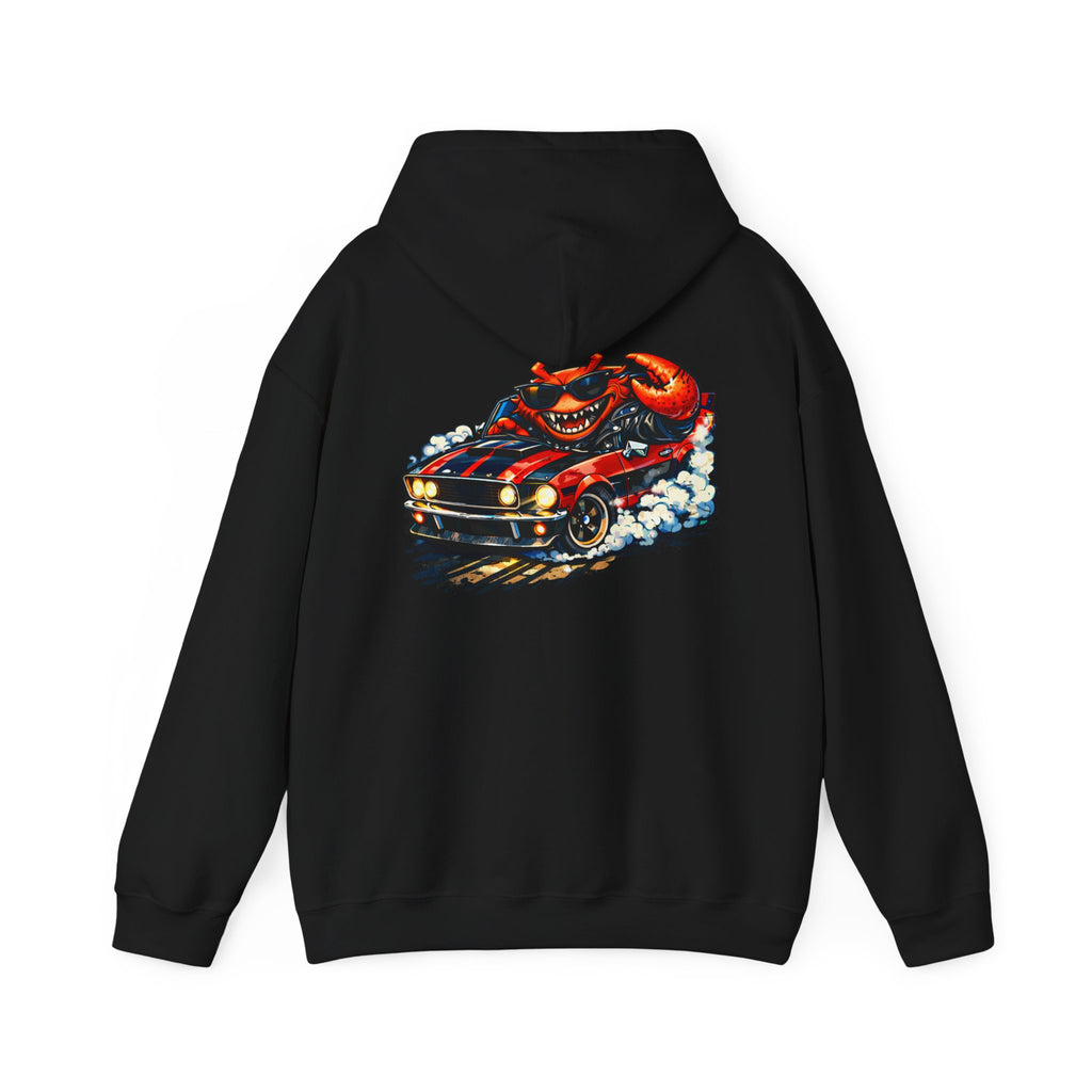 Joyrider Crab - "Made under pressure. Made below sea level." - Graphic hoodie