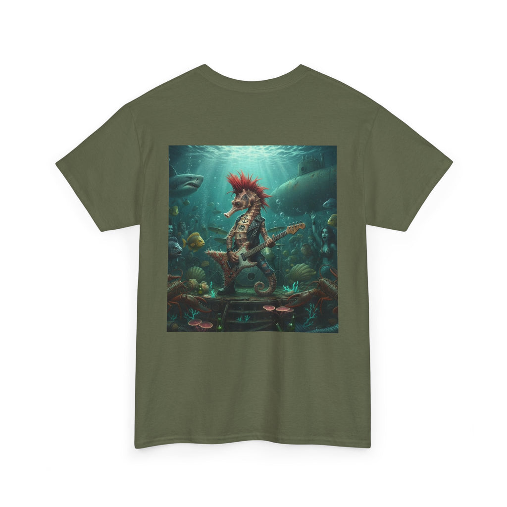 Rockstar Seahorse - Graphic T -Shirt