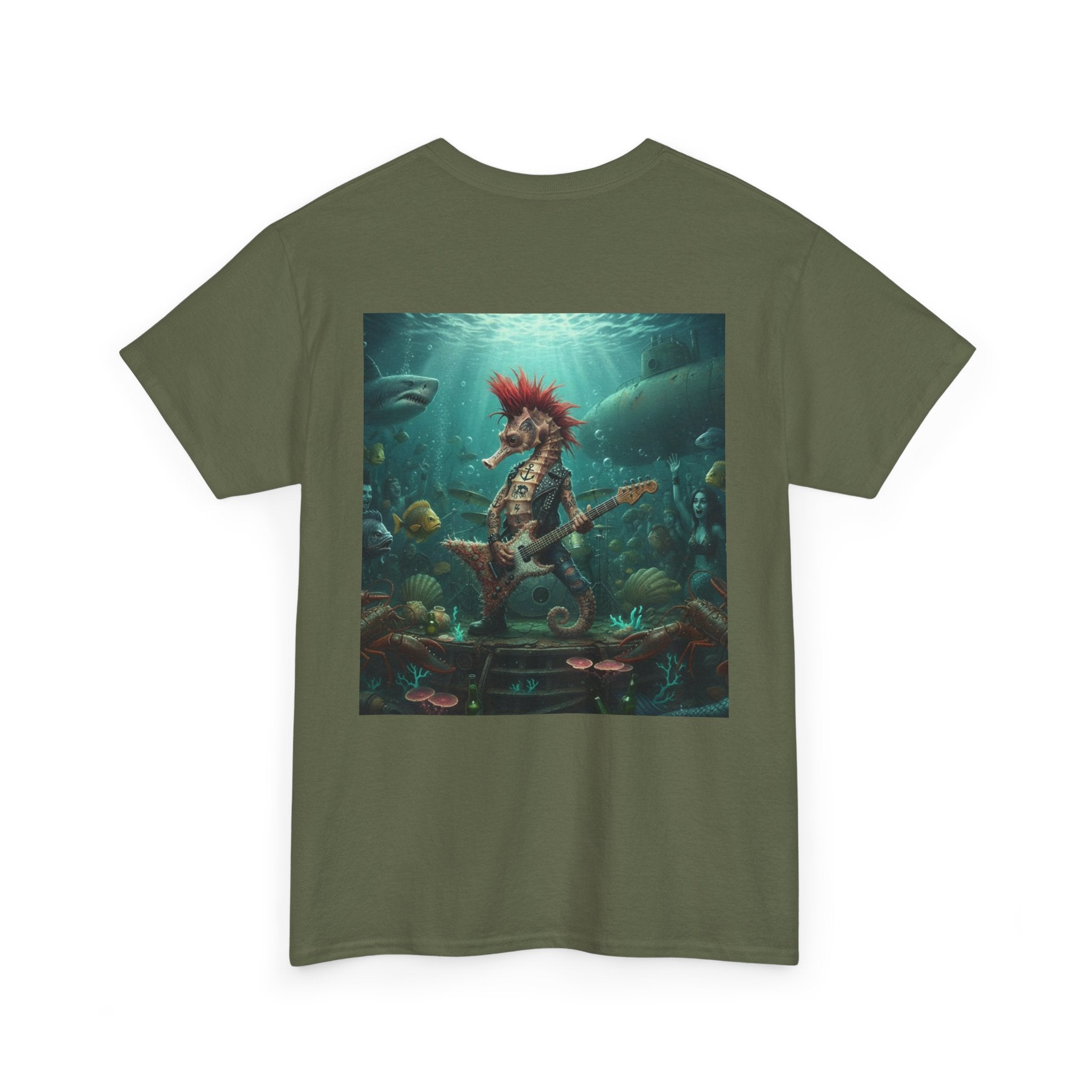 Rockstar Seahorse - Graphic T -Shirt