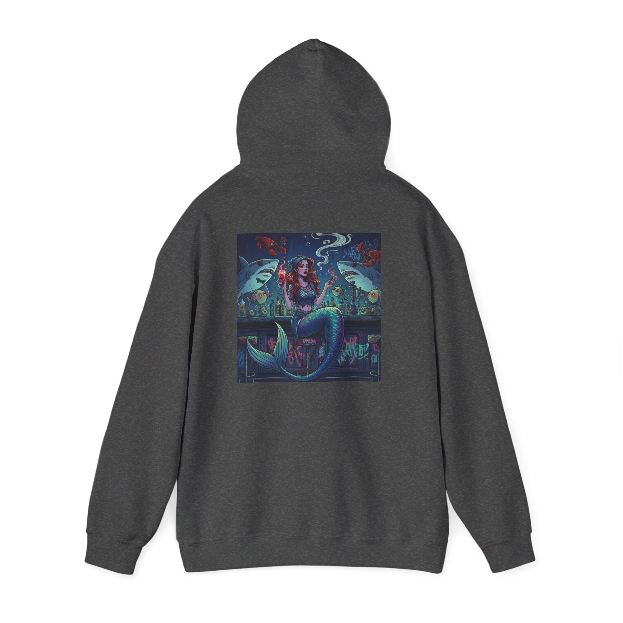 Mermaid at the bar - Graphic hoodie