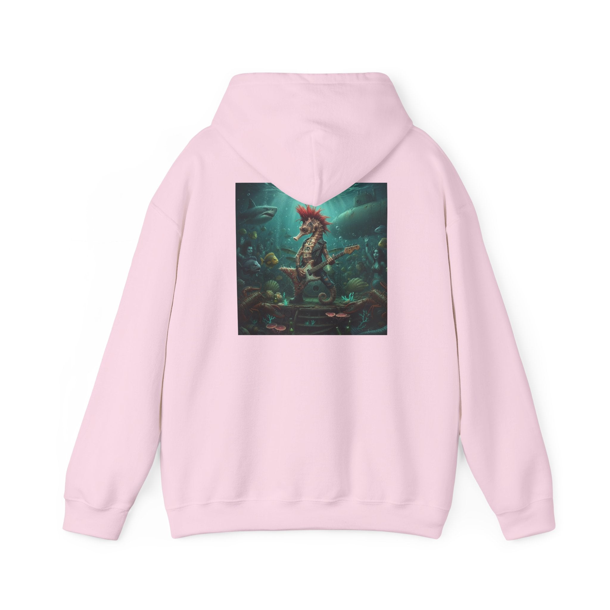 Rockstar Seahorse - Graphic Hoodie