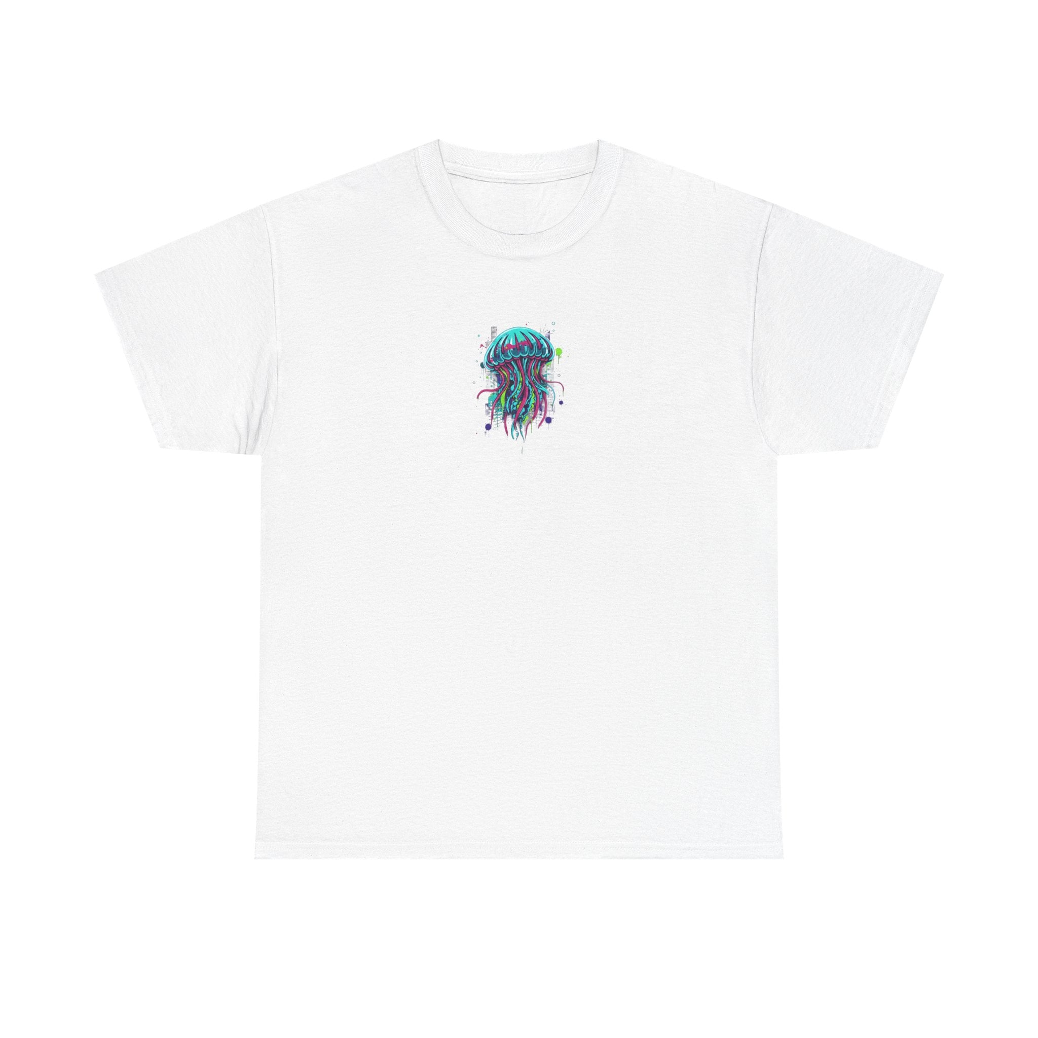Graffiti Jellyfish - Graphic T-Shirt