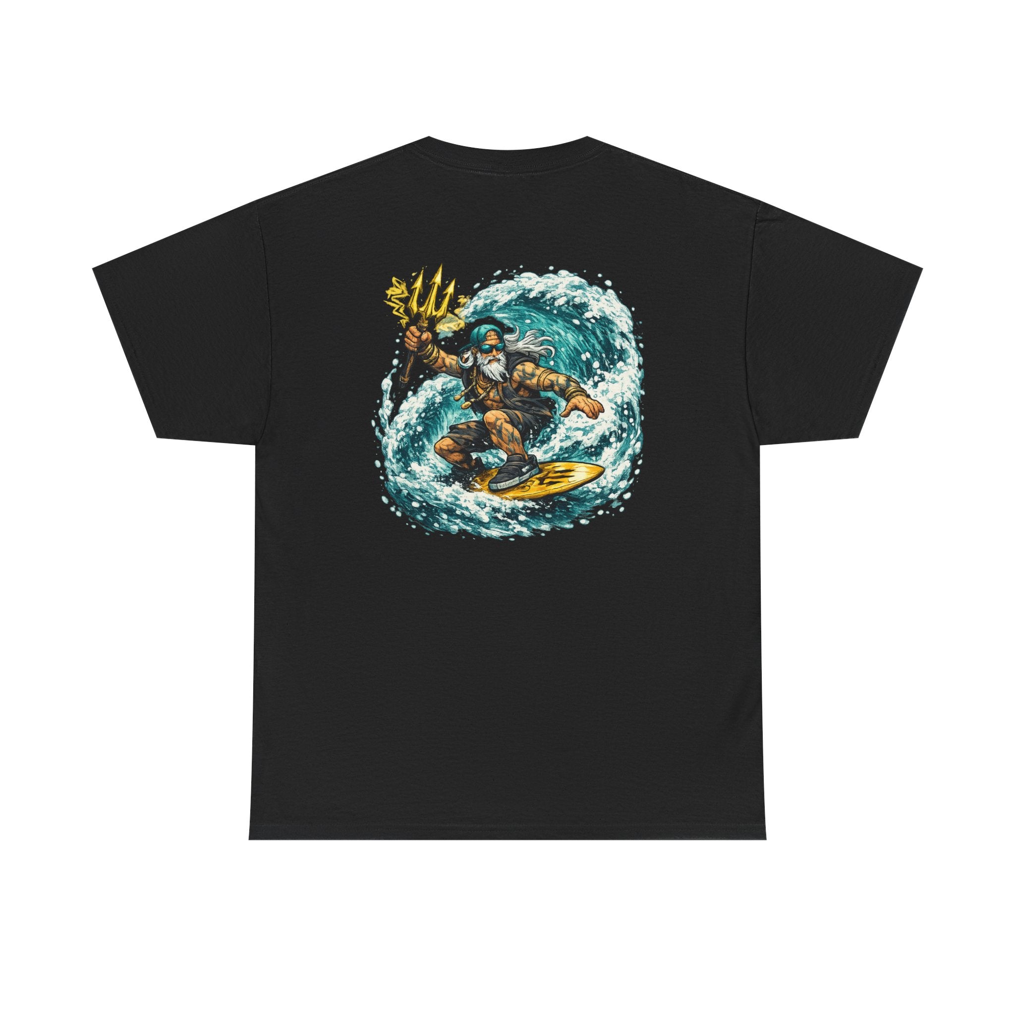 Poseidon Surfs - "Made under pressure. Made below sea level" - Graphic T-Shirt