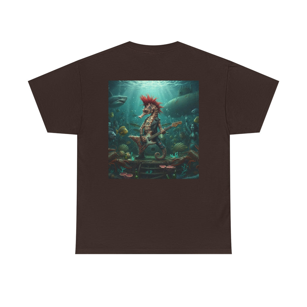 Rockstar Seahorse - Graphic T -Shirt