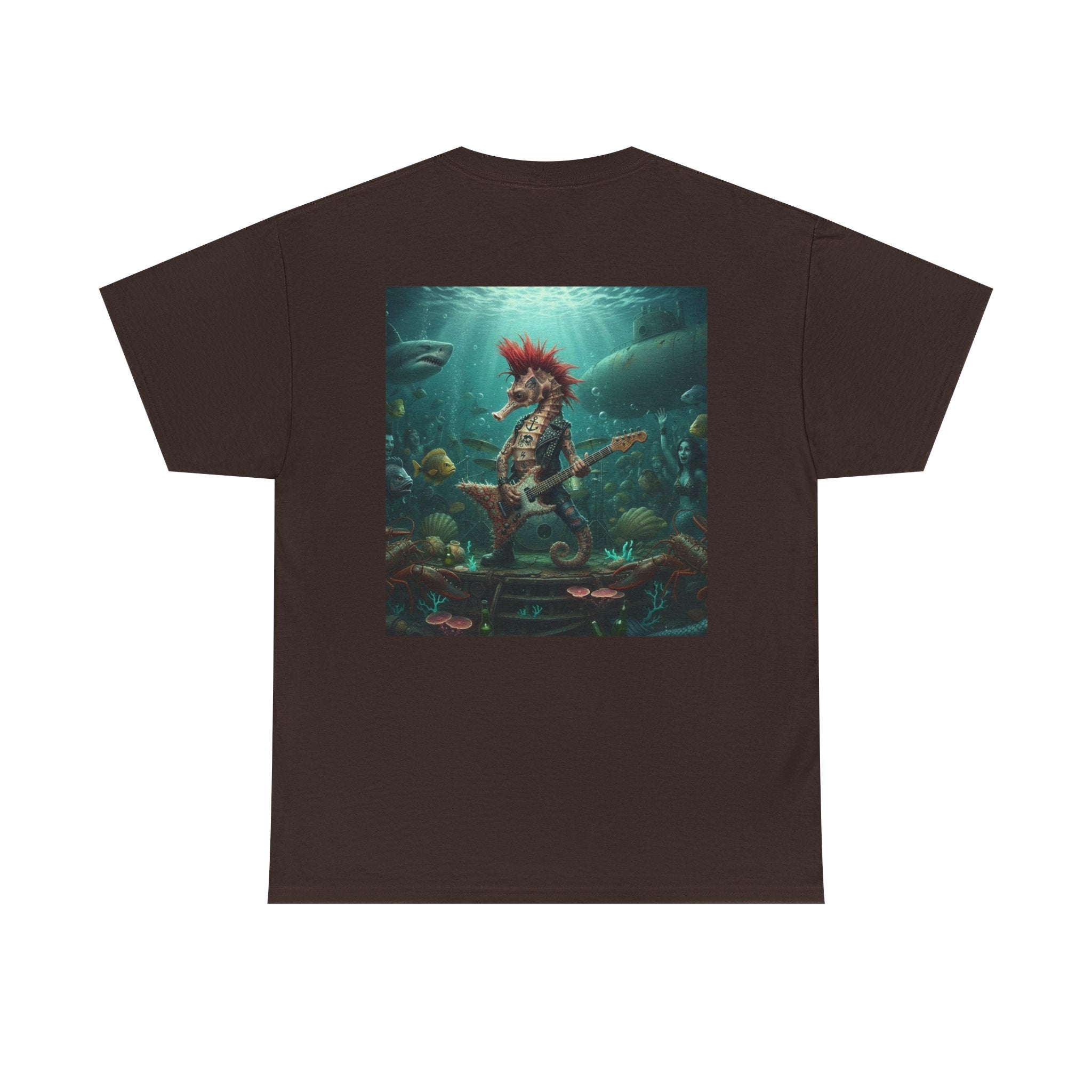 Rockstar Seahorse - Graphic T -Shirt