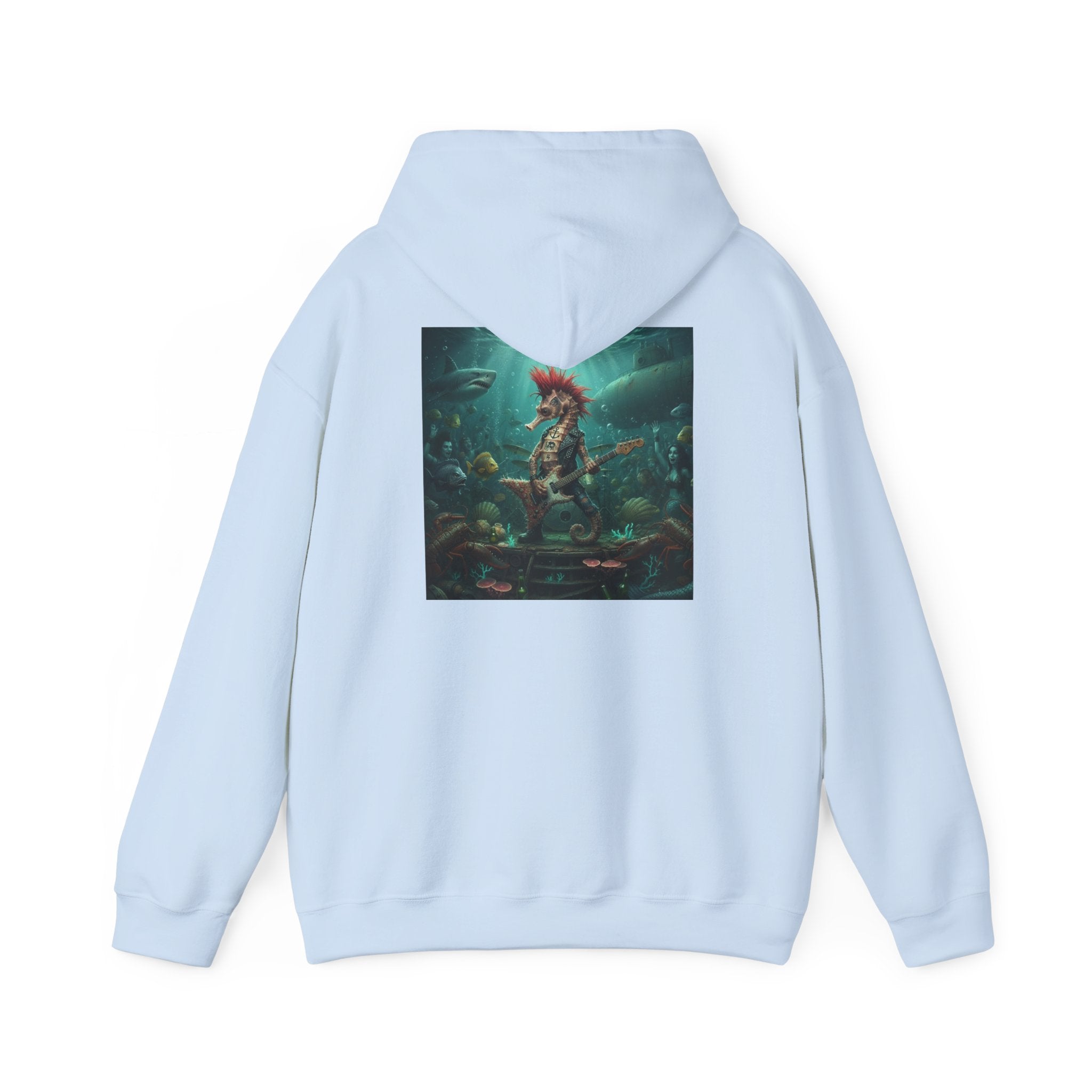Rockstar Seahorse - Graphic Hoodie